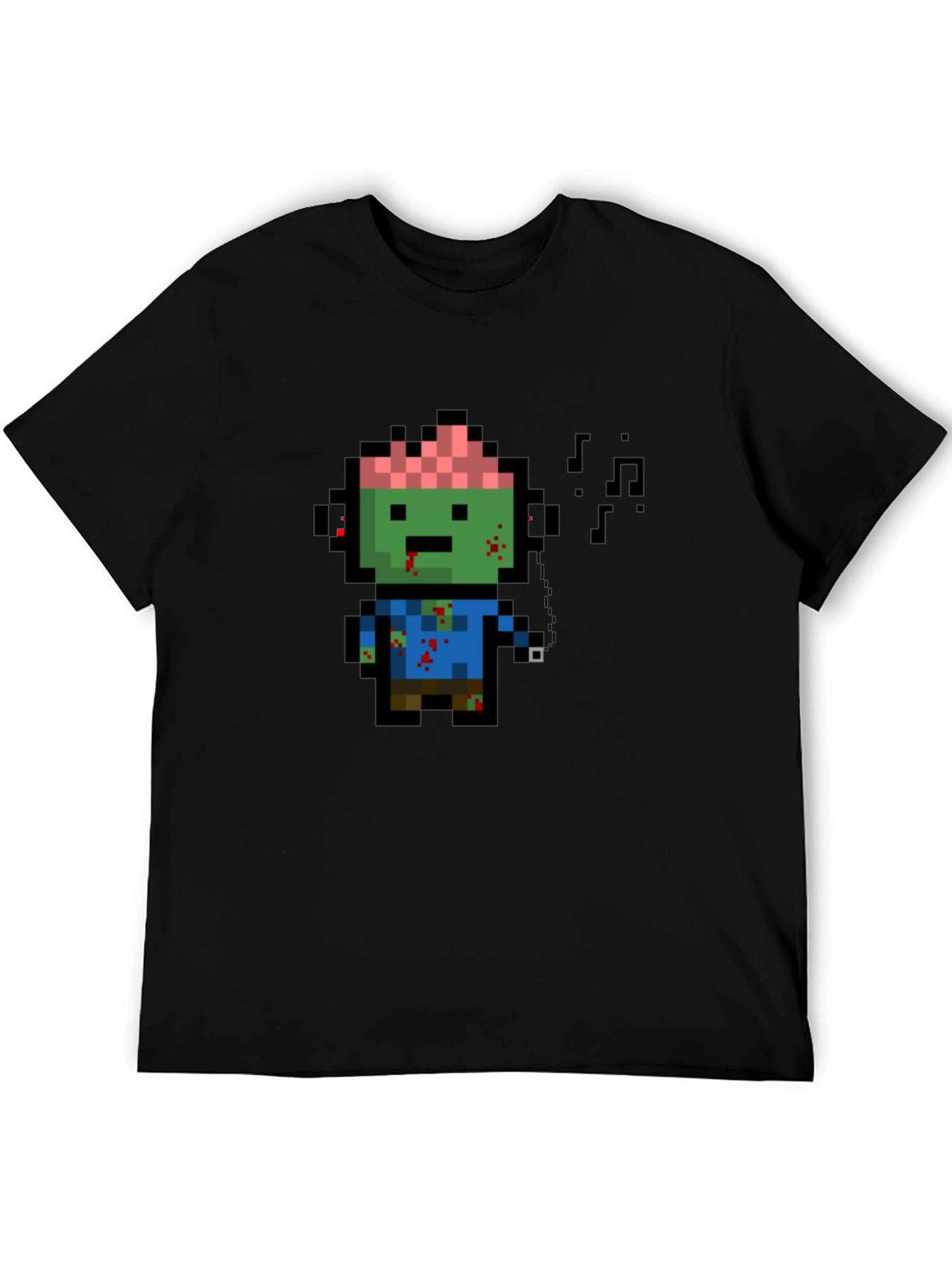 Pixel Zombie T-Shirt - Retro Gamer Style