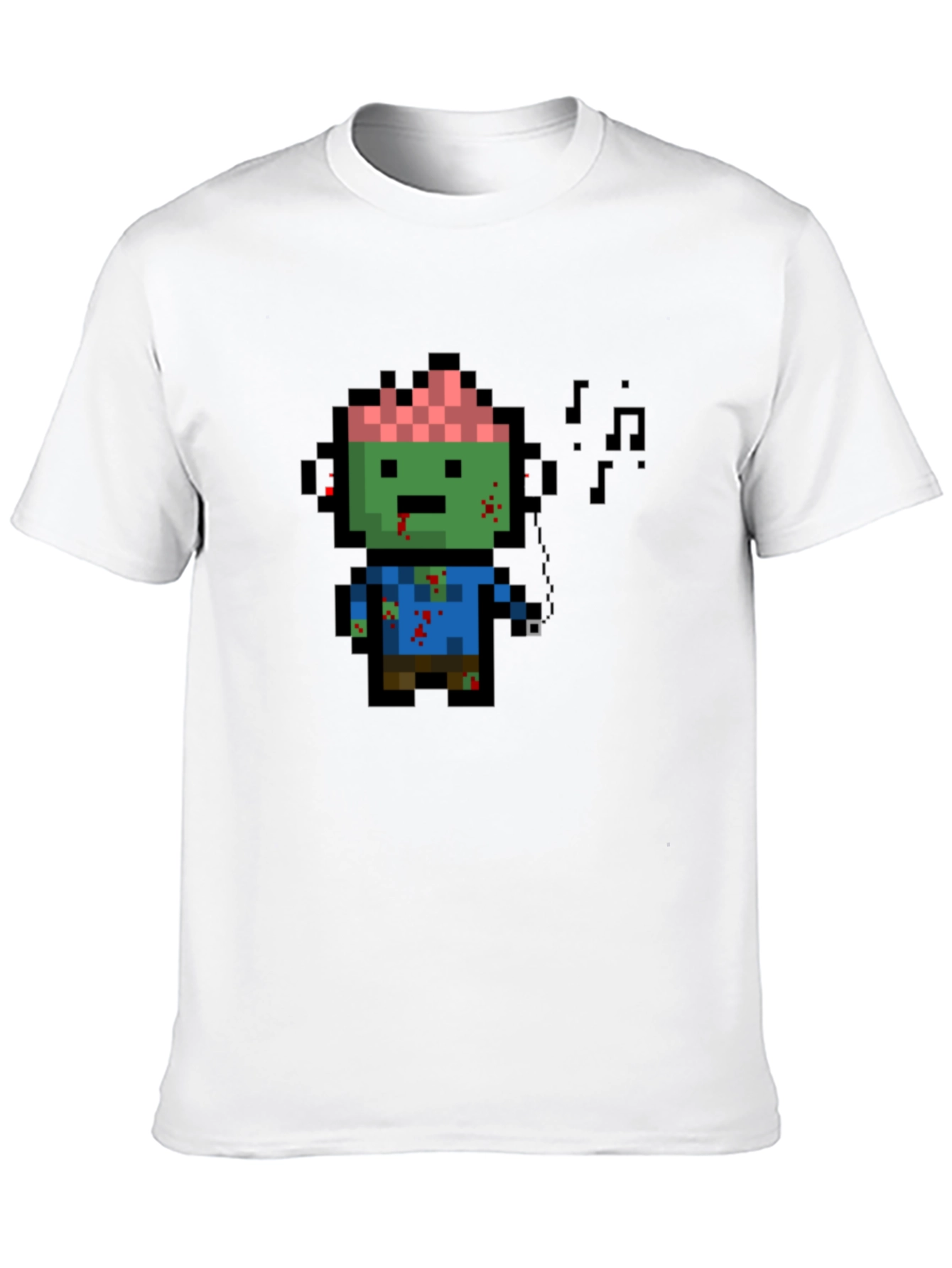 Pixel Zombie T-Shirt - Retro Gamer Style