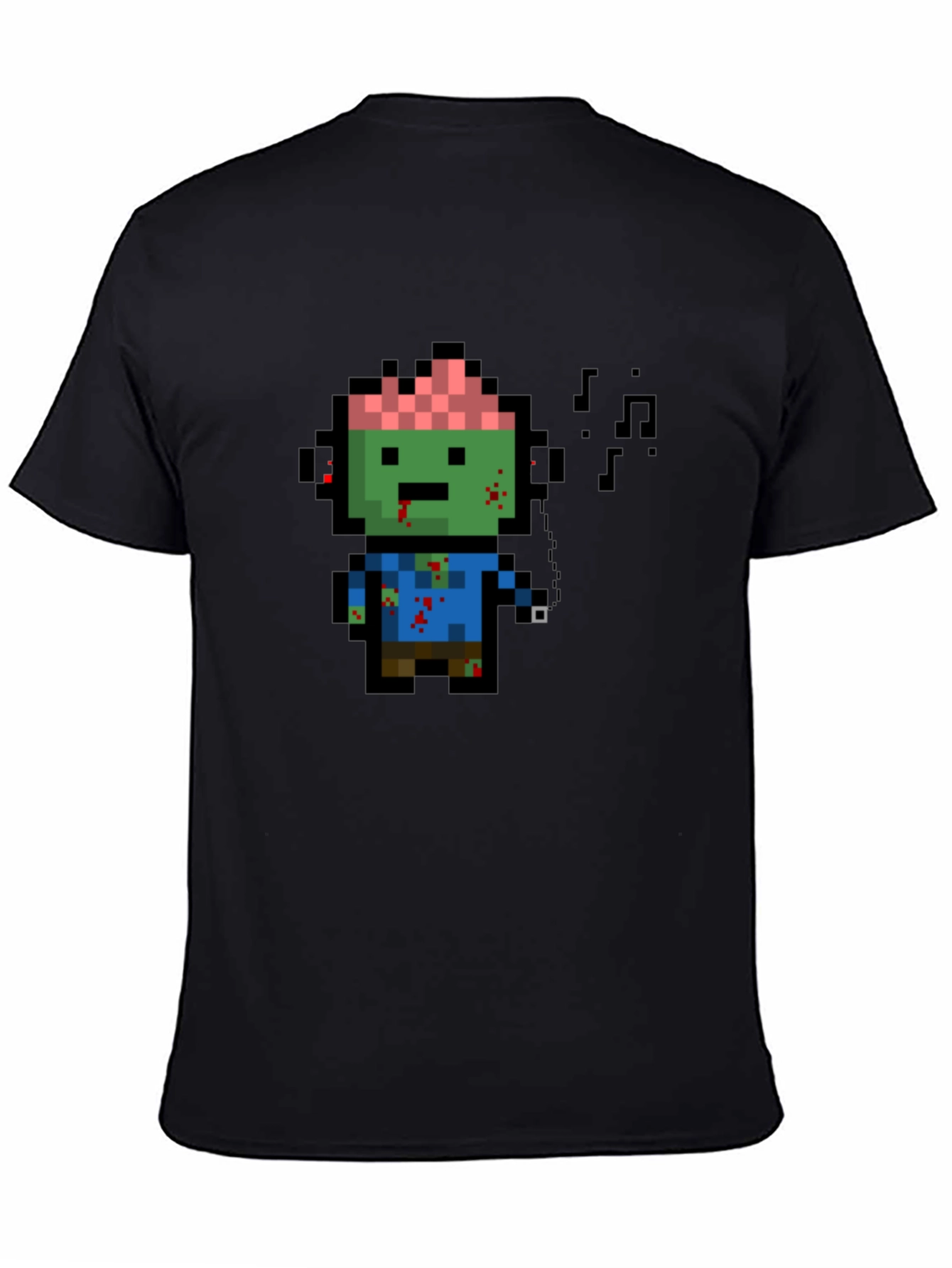 Pixel Zombie T-Shirt - Retro Gamer Style