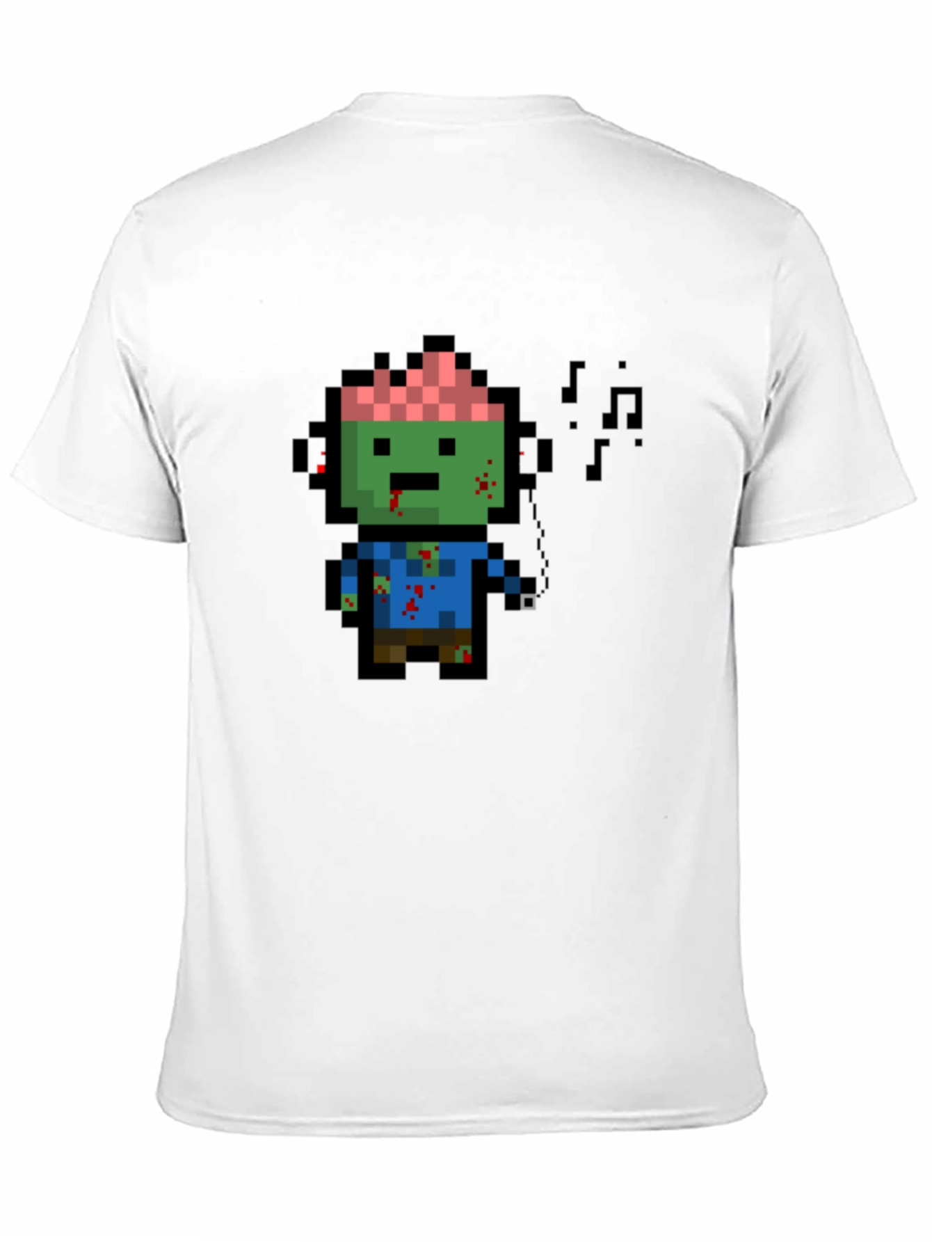 Pixel Zombie T-Shirt - Retro Gamer Style