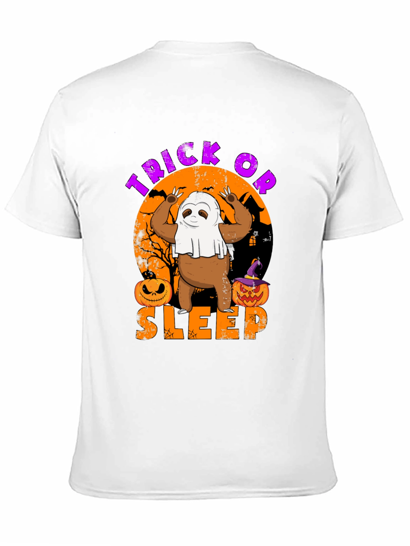 Trick or Sleep Halloween Sloth T-Shirt