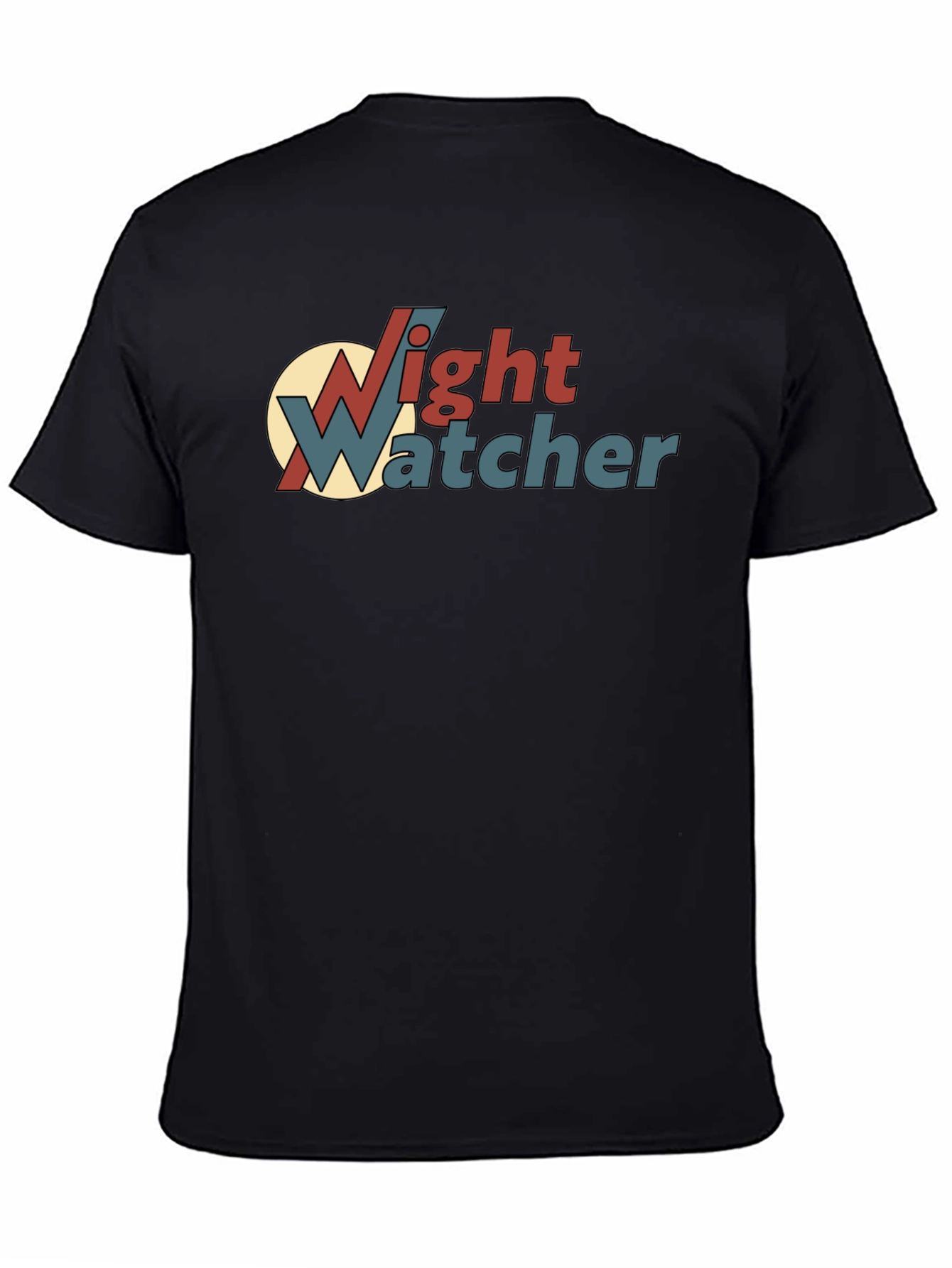 Night Watcher Graphic T-Shirt - Retro Design