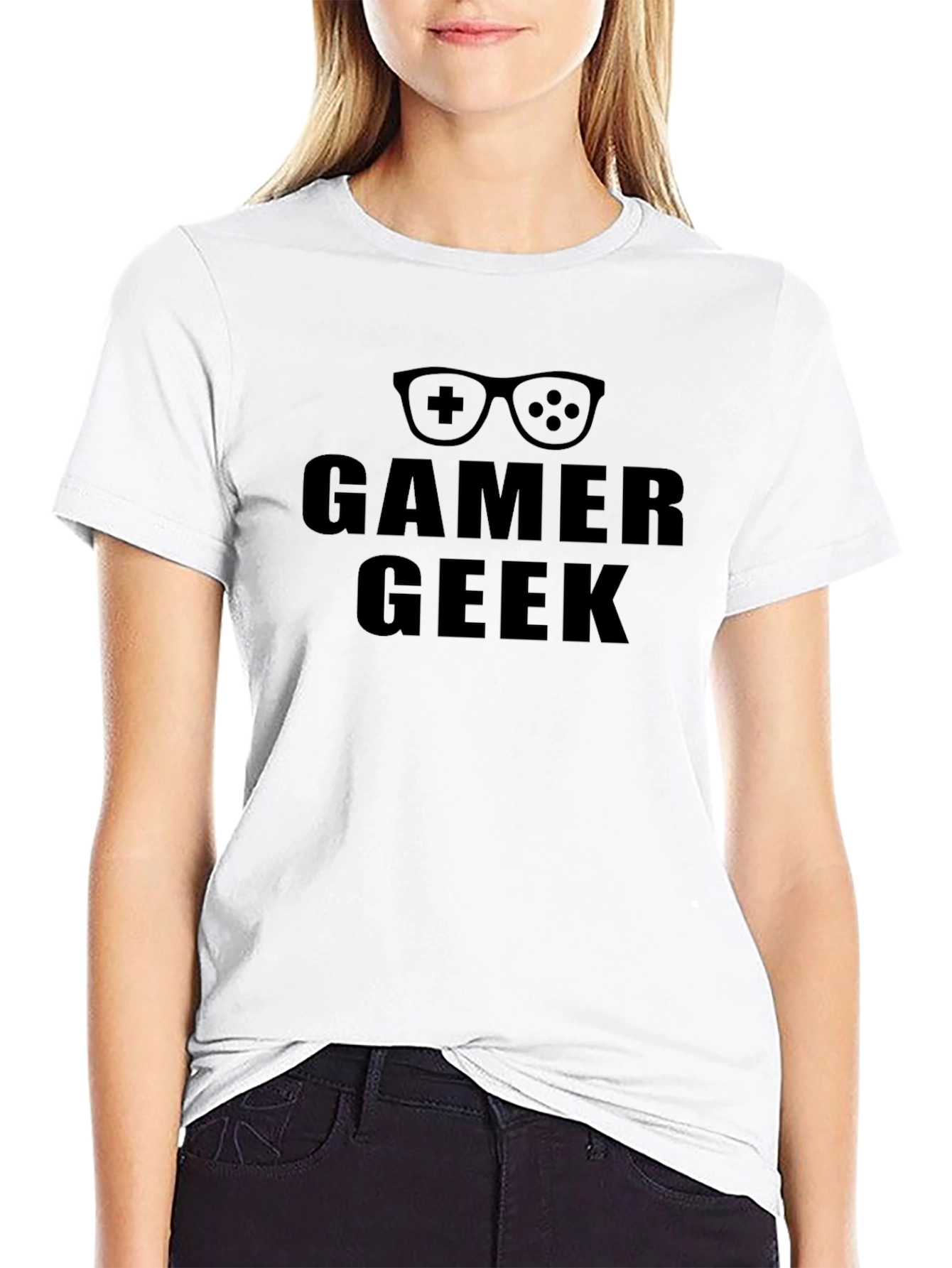 Gamer Geek T-Shirt - Black Gaming Tee