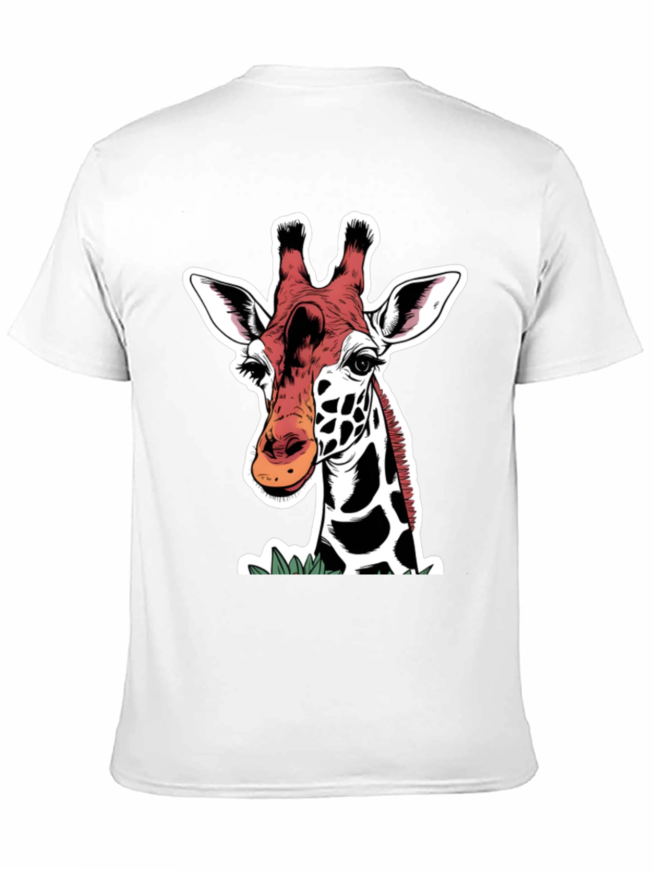 Giraffe Graphic Tee - Animal Lover Shirt