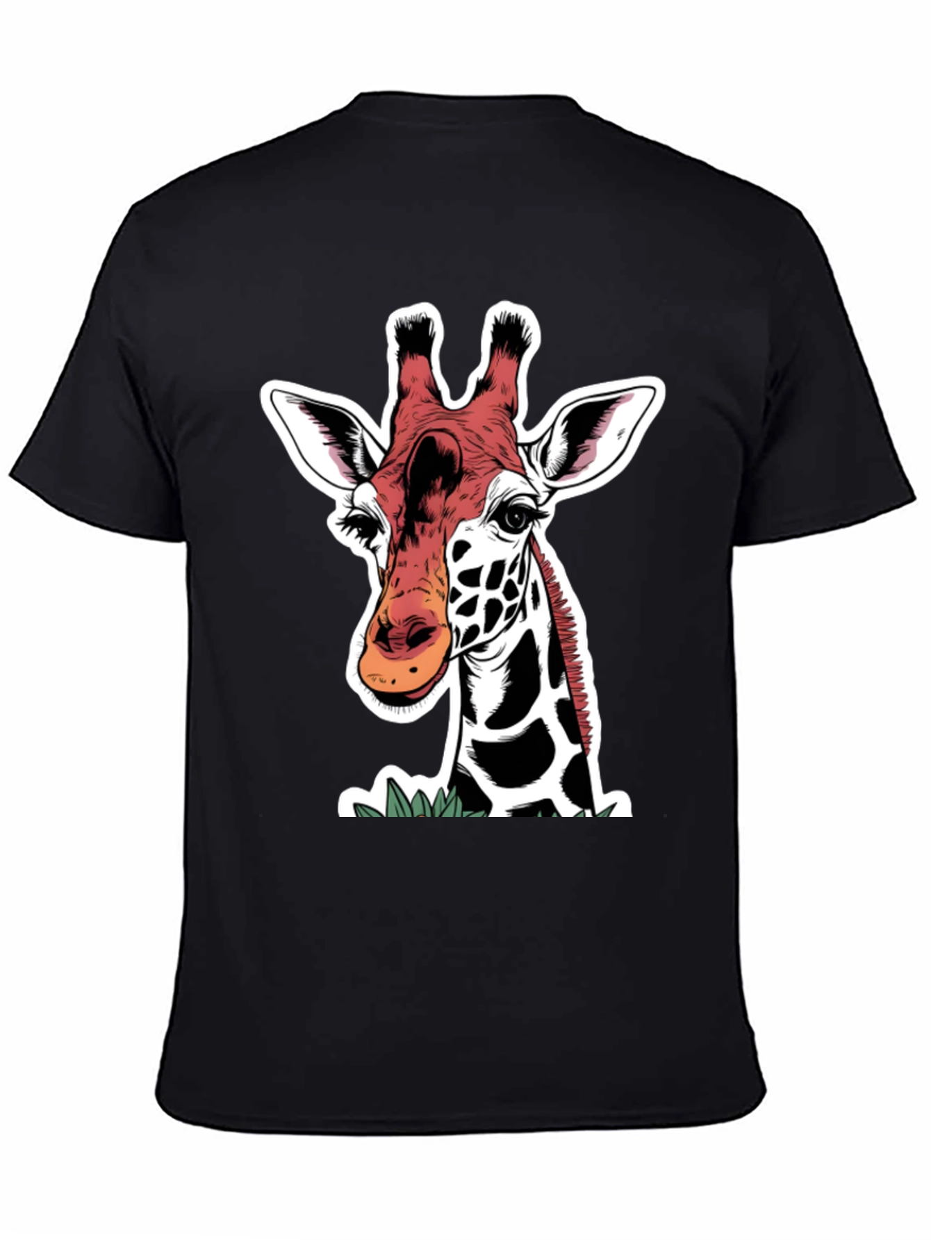 Giraffe Graphic Tee - Animal Lover Shirt