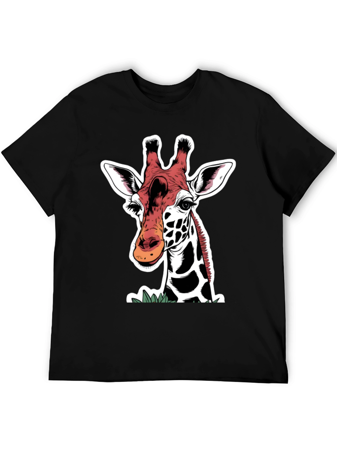 Giraffe Graphic Tee - Animal Lover Shirt
