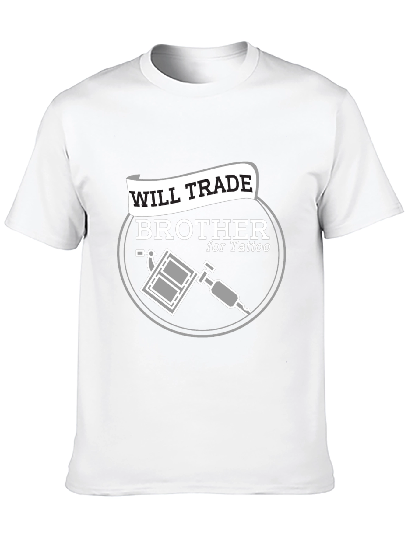 Will Trade Brother for Tattoo Black T-Shirt