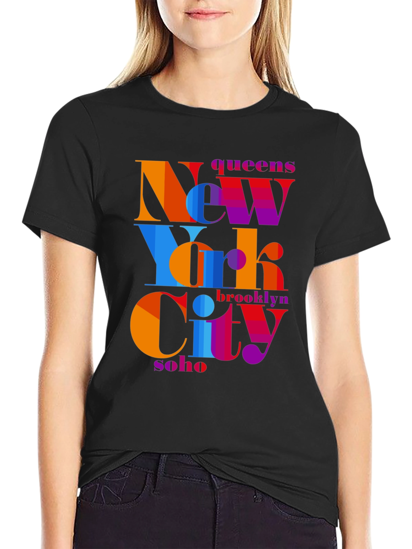 New York City Graphic T-Shirt - Modern Design