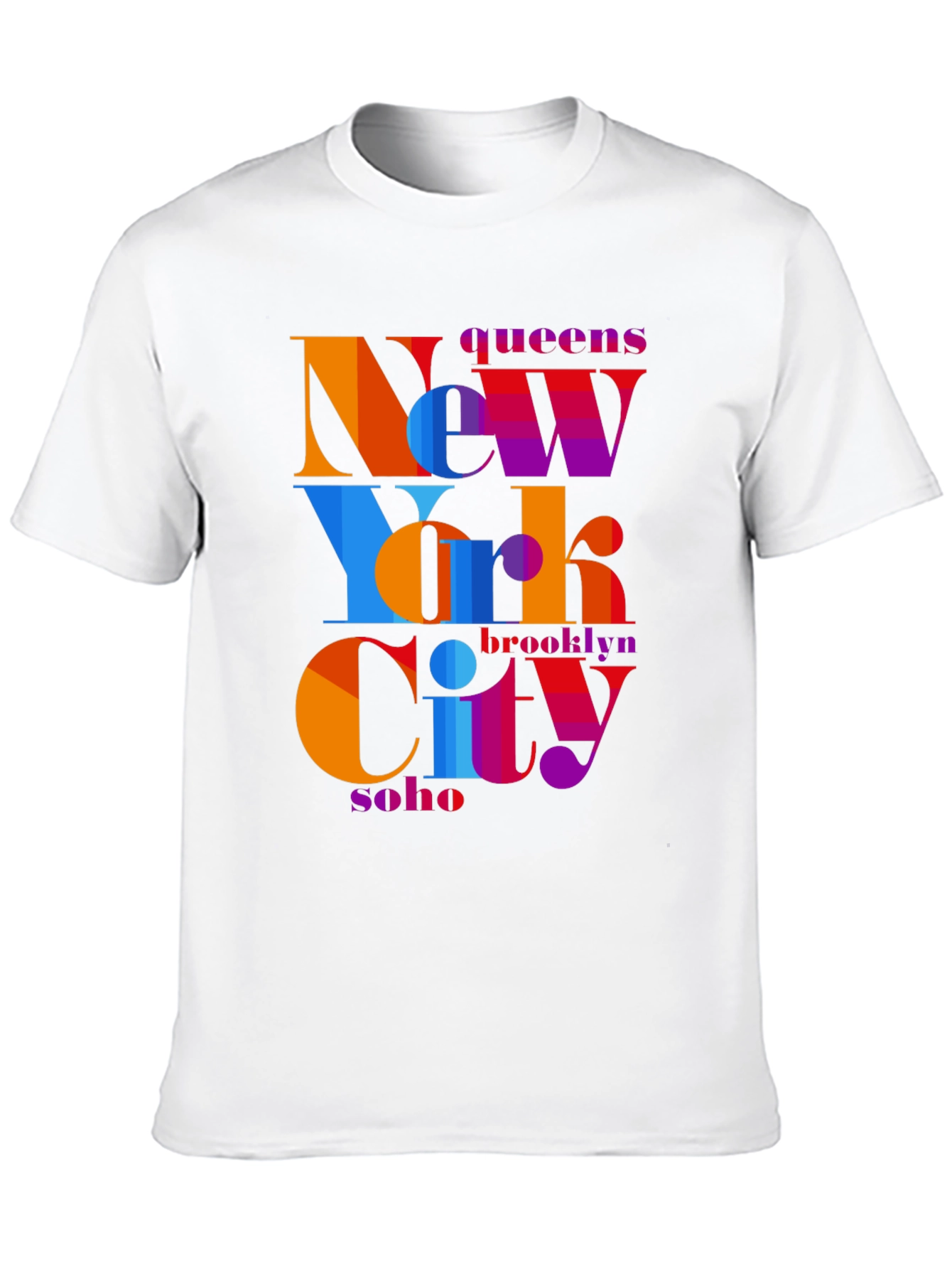 New York City Graphic T-Shirt - Modern Design