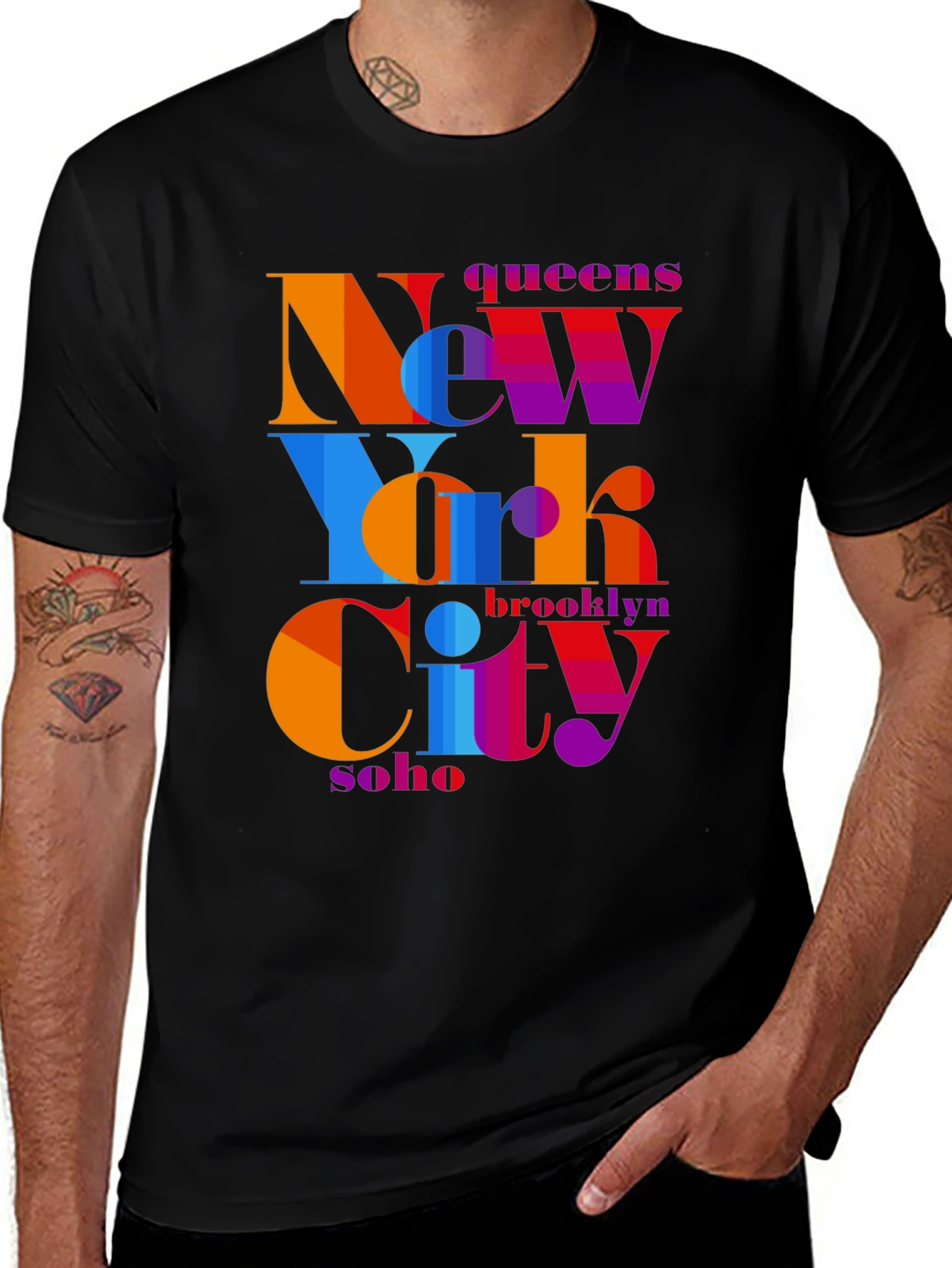 New York City Graphic T-Shirt - Modern Design