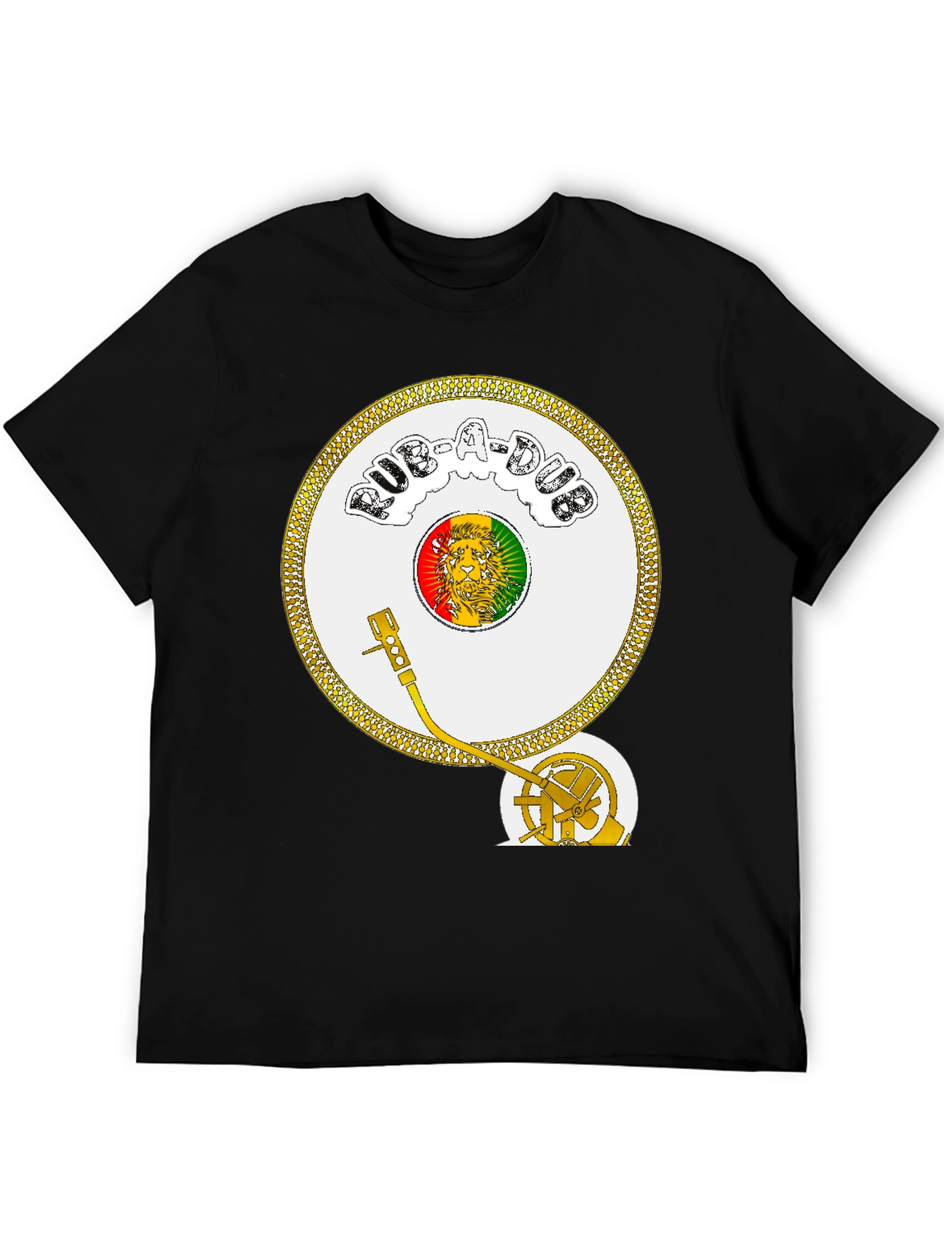 Rasta Record Player Tee