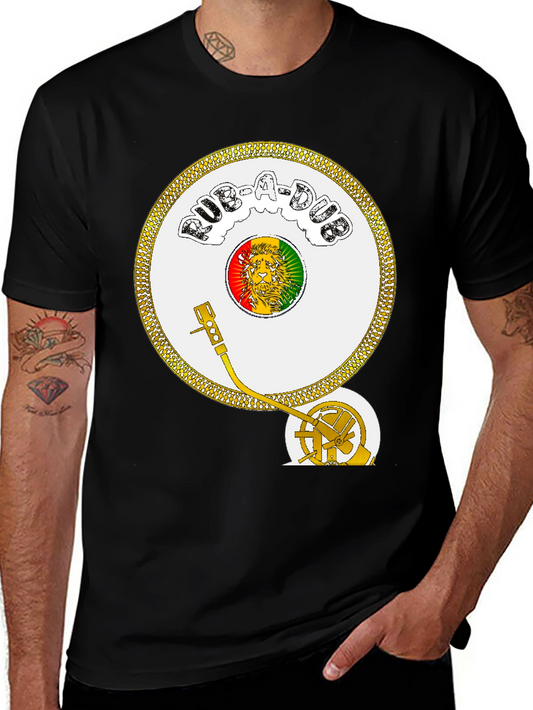 Rasta Record Player Tee