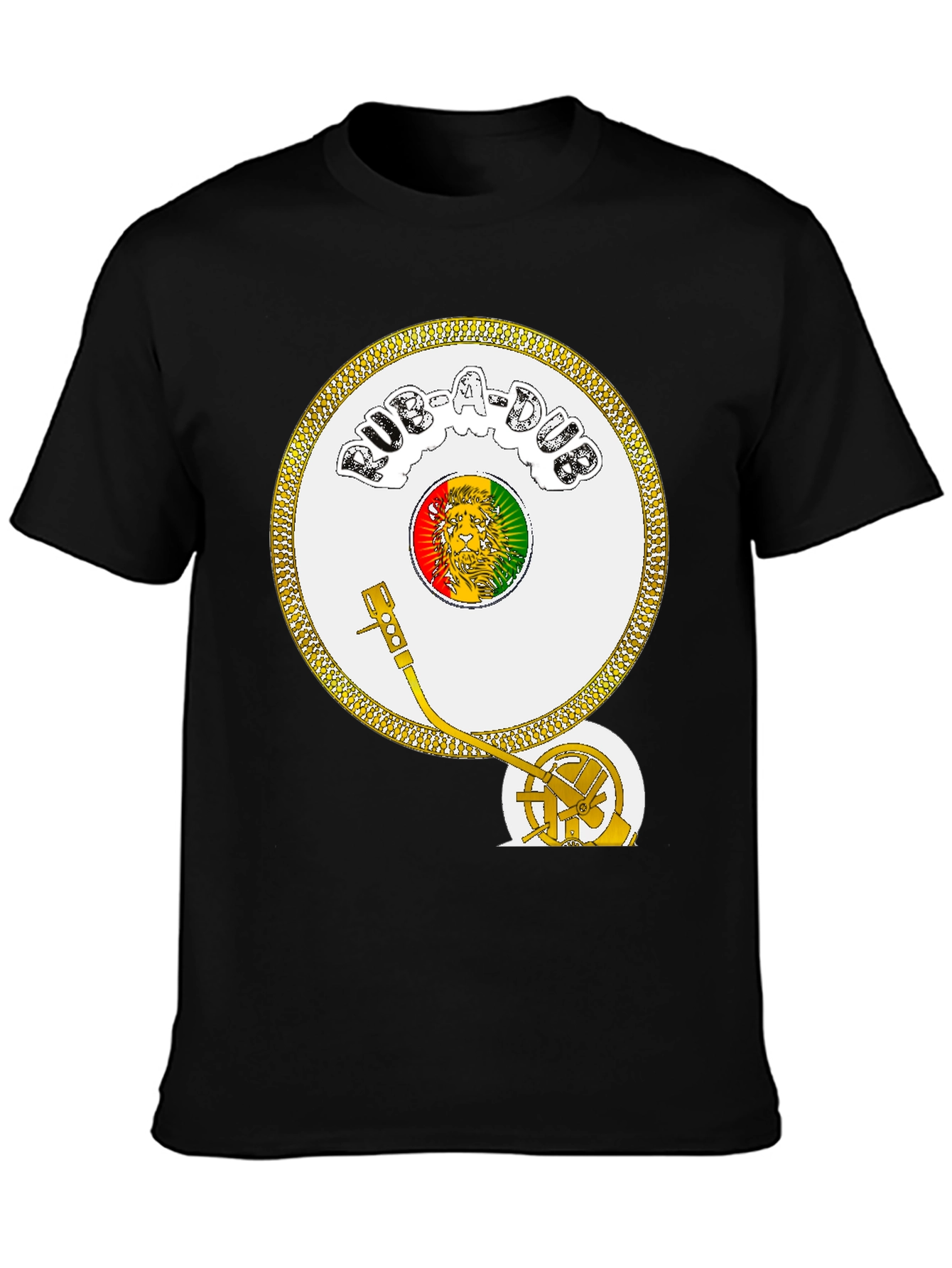Rasta Record Player Tee