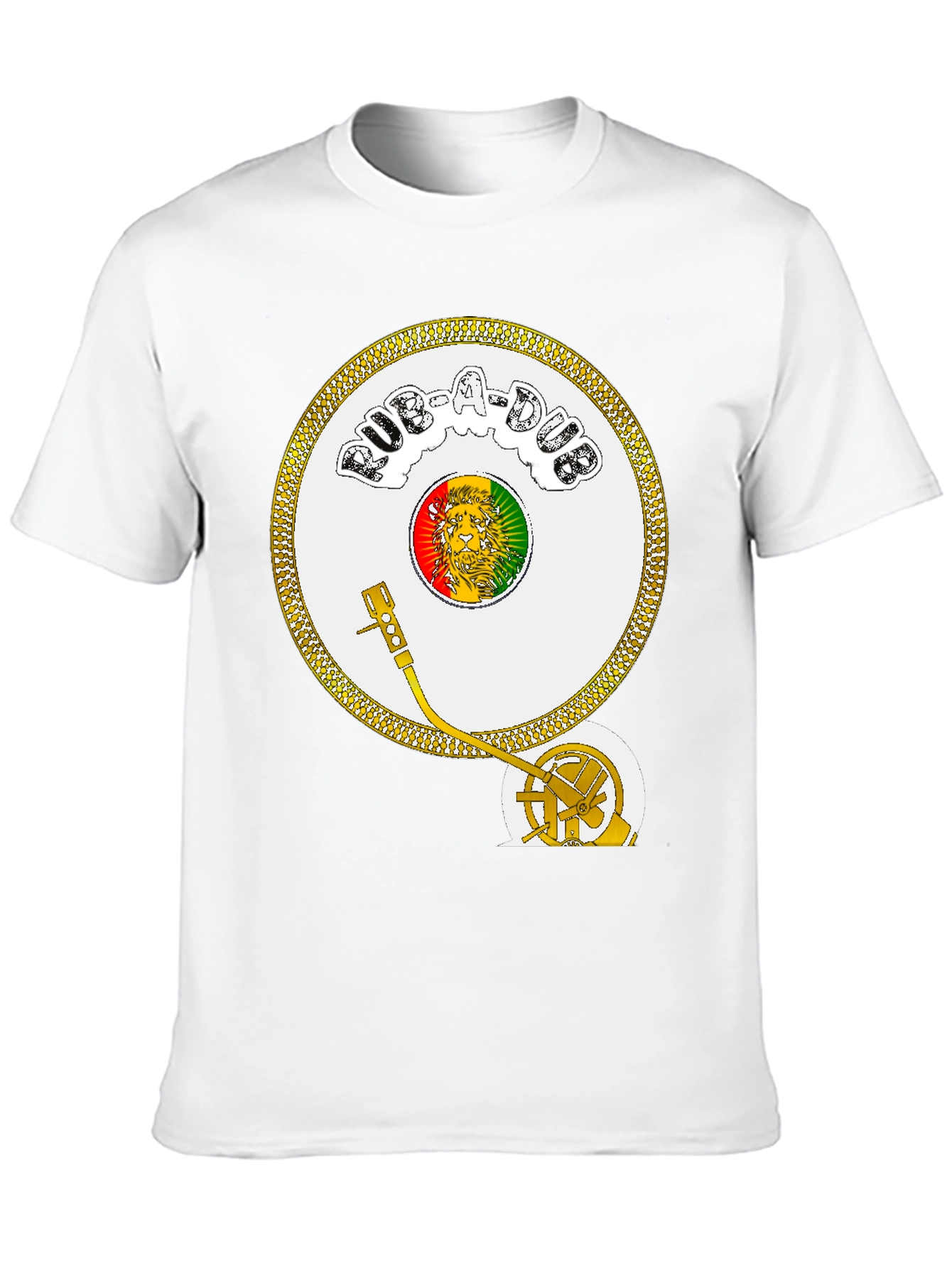 Rasta Record Player Tee