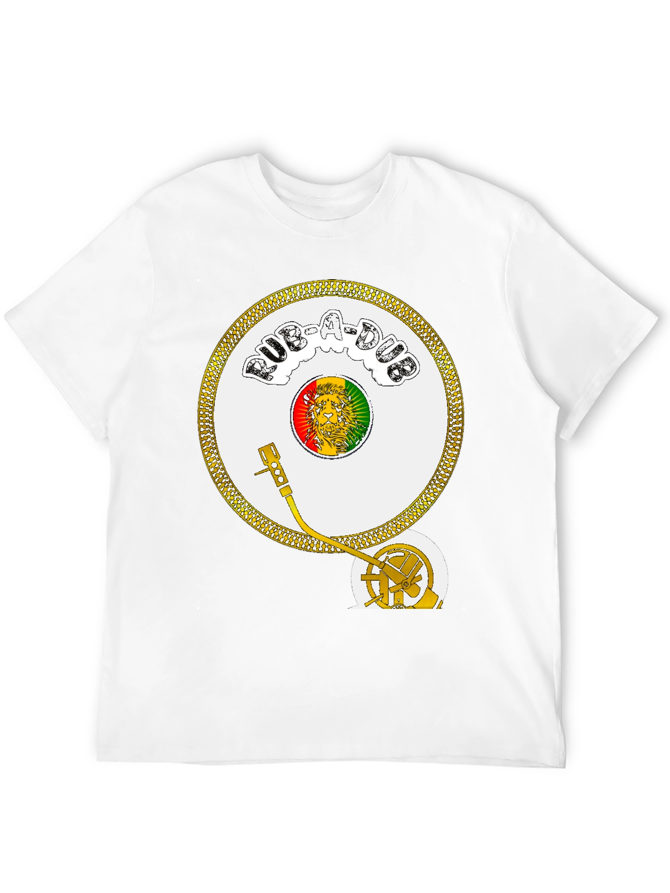 Rasta Record Player Tee