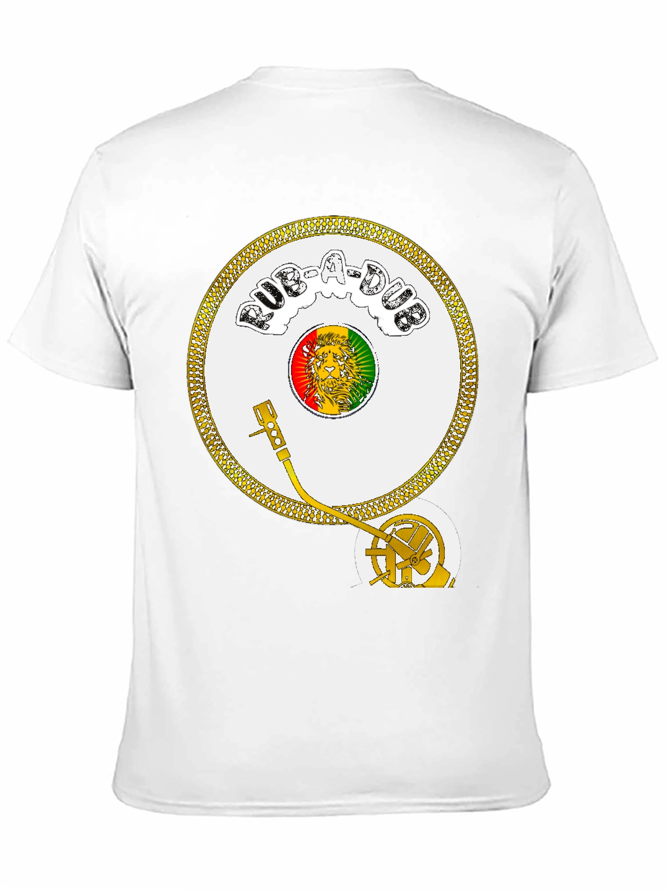 Rasta Record Player Tee
