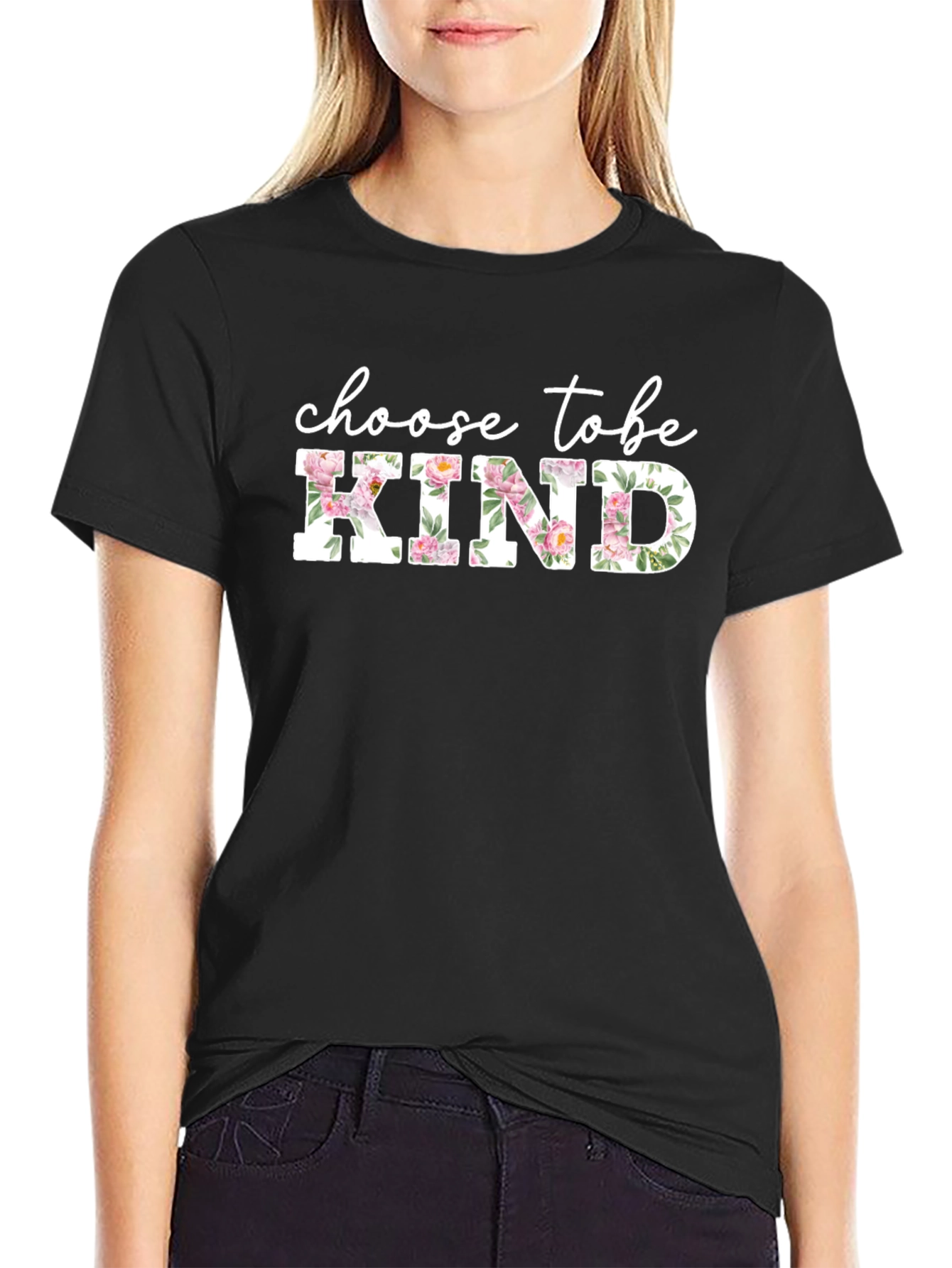 Floral Choose to Be Kind T-Shirt