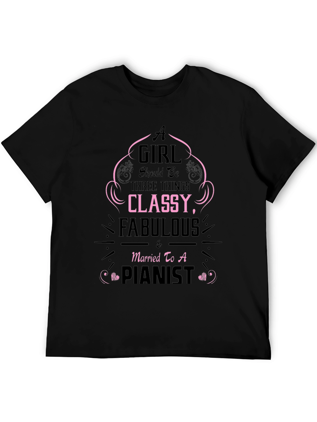 Classy Fabulous Pianist T-Shirt
