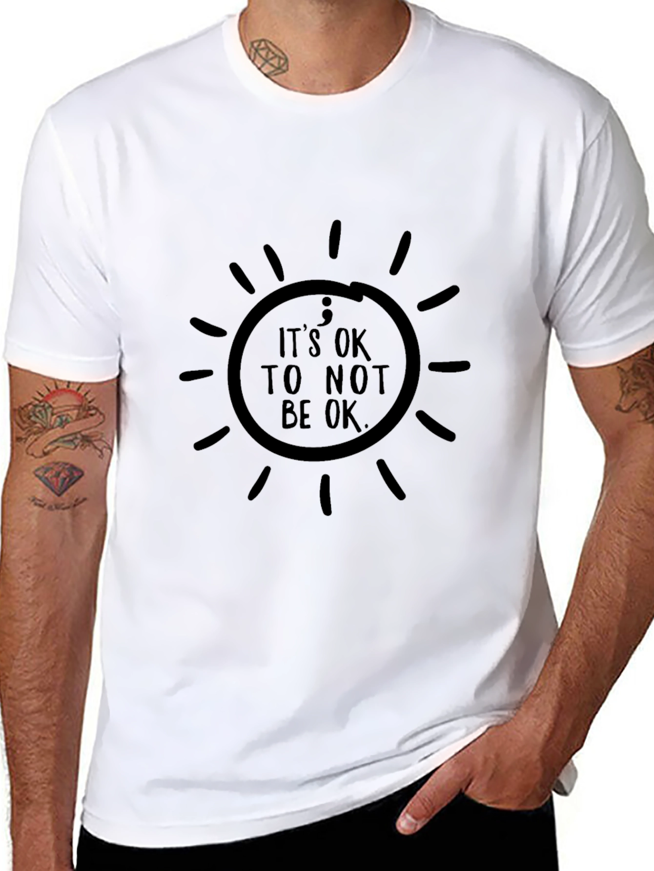 Its Okay to Not Be Okay Graphic Tee