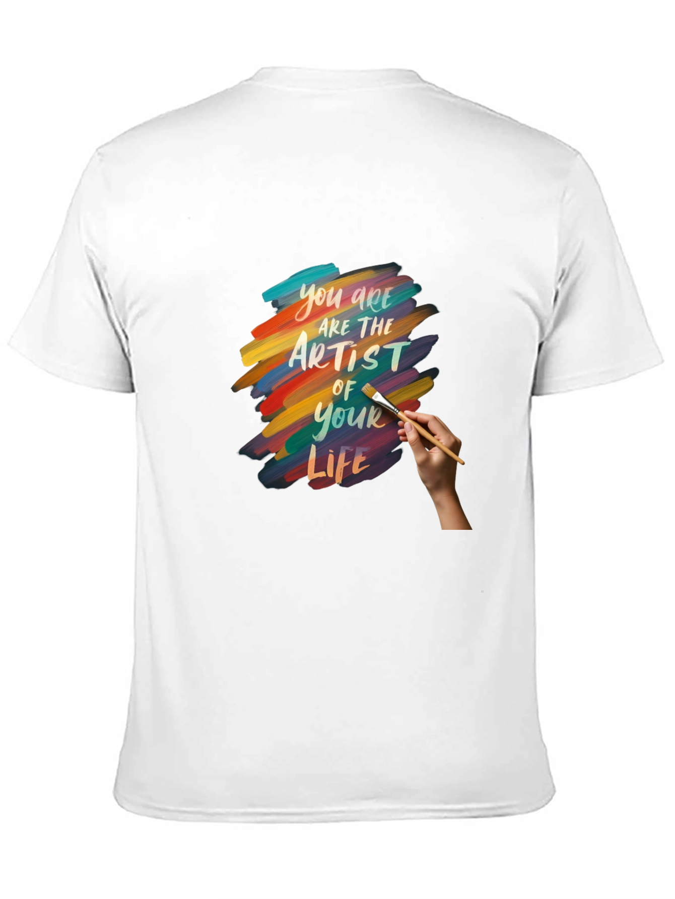 Artist of Your Life Graphic Tee - Black Cotton