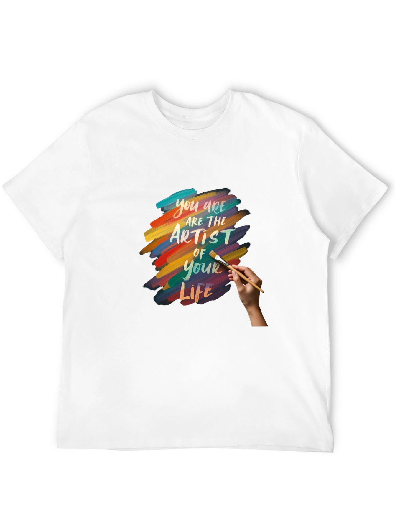 Artist of Your Life Graphic Tee - Black Cotton