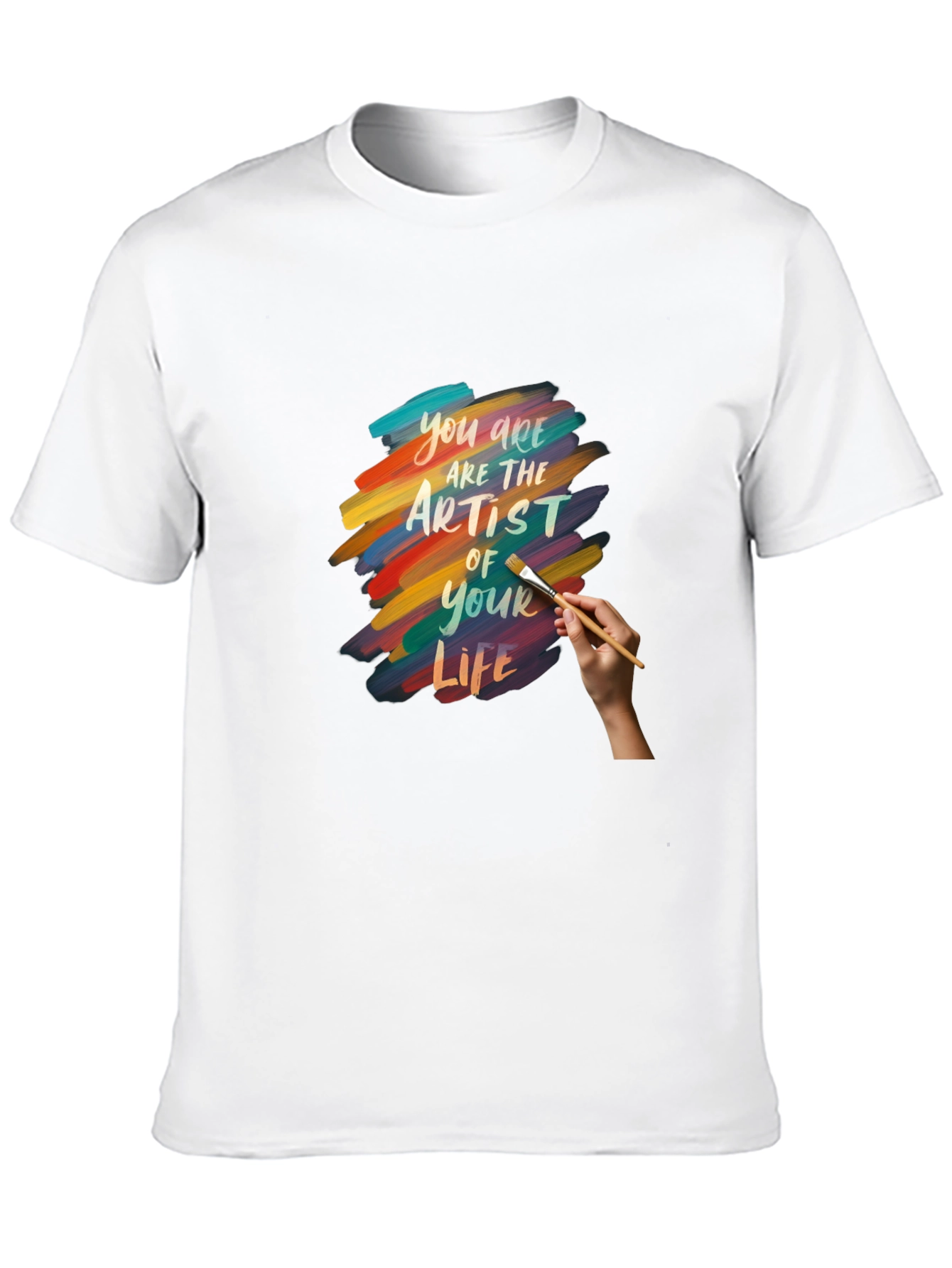 Artist of Your Life Graphic Tee - Black Cotton