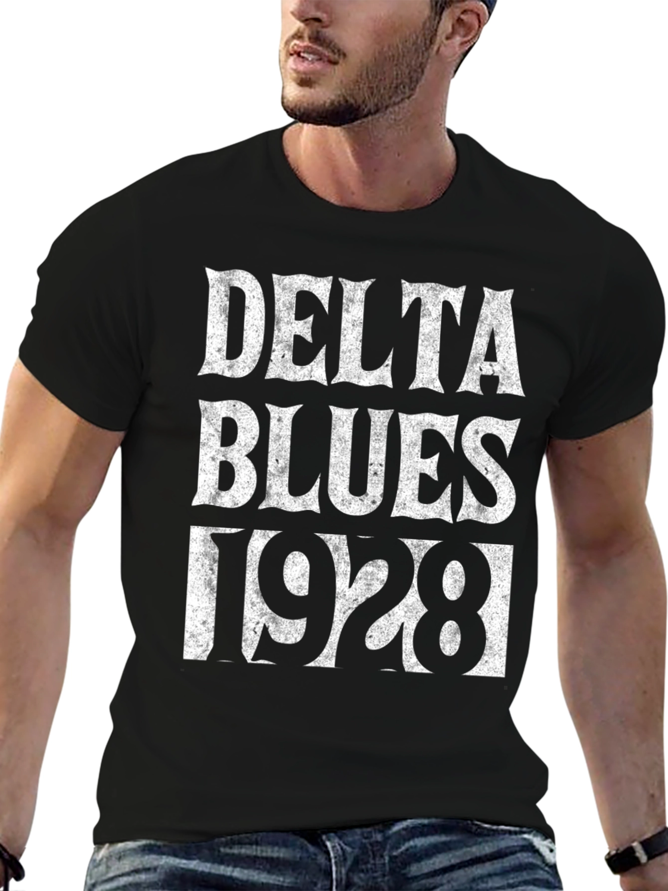 Delta Blues 1928 Black T-Shirt