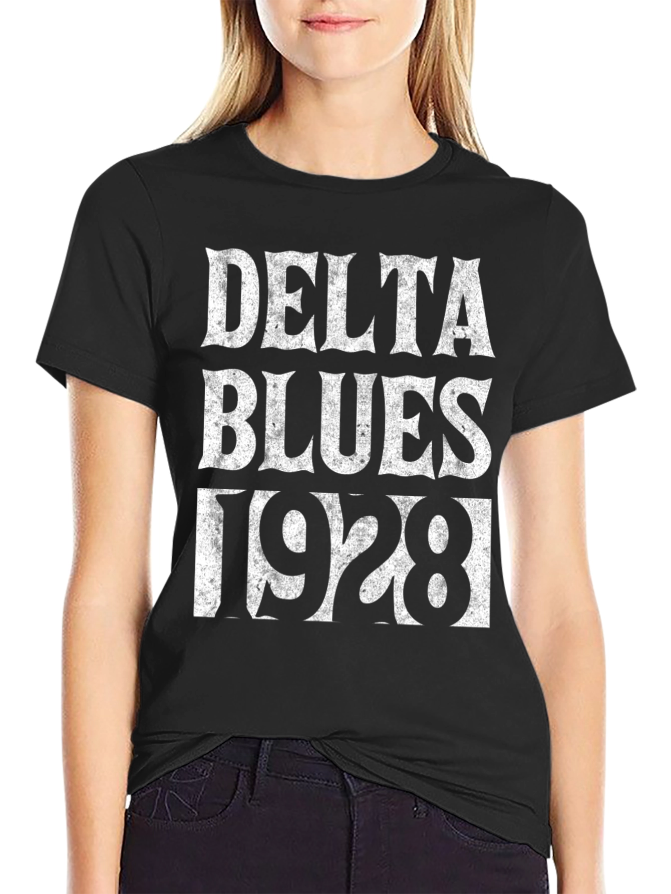 Delta Blues 1928 Black T-Shirt