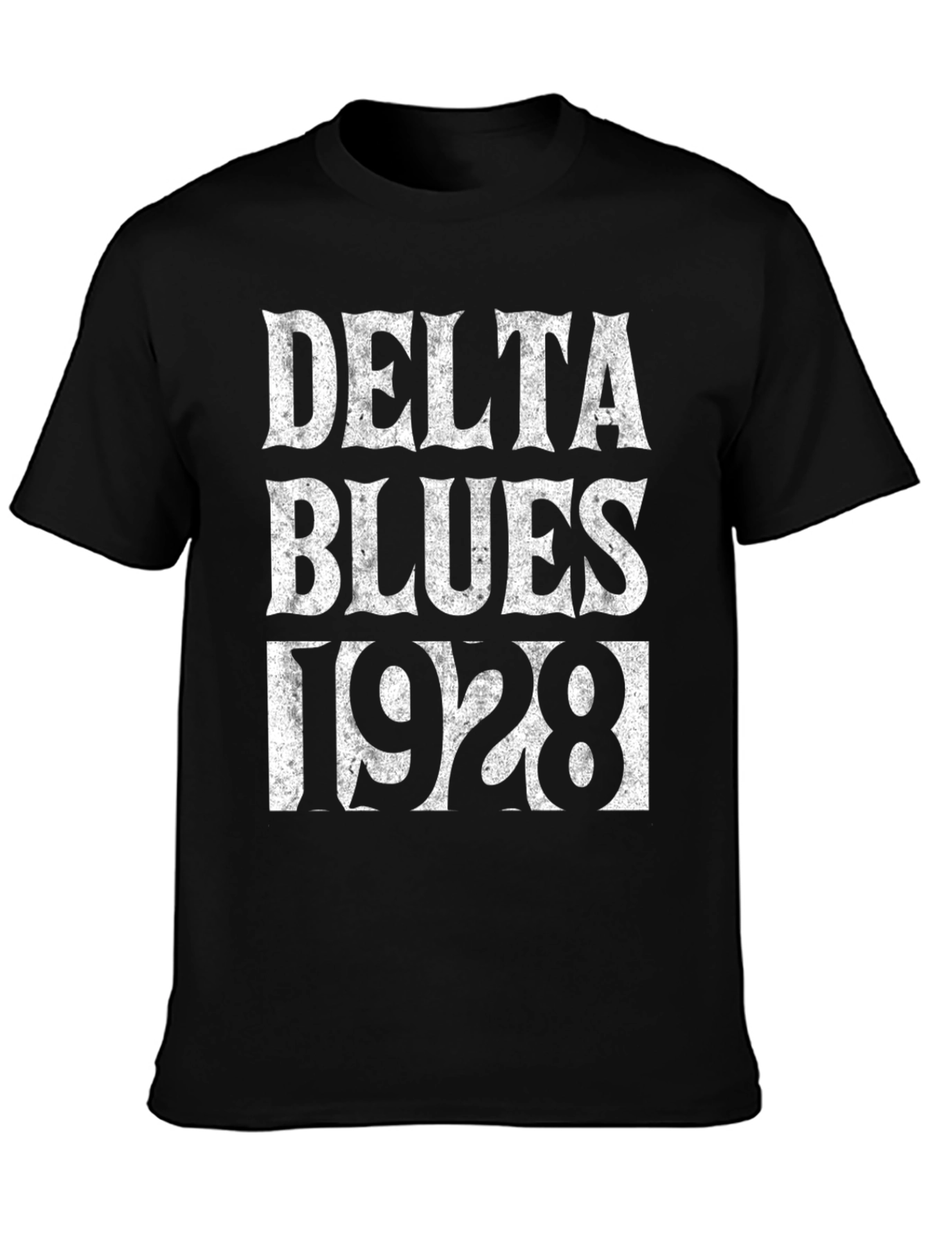 Delta Blues 1928 Black T-Shirt