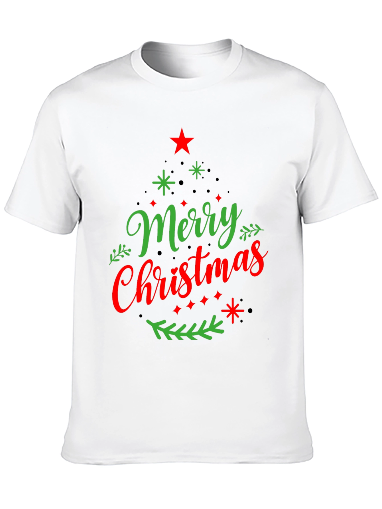 Merry Christmas Tree T-Shirt