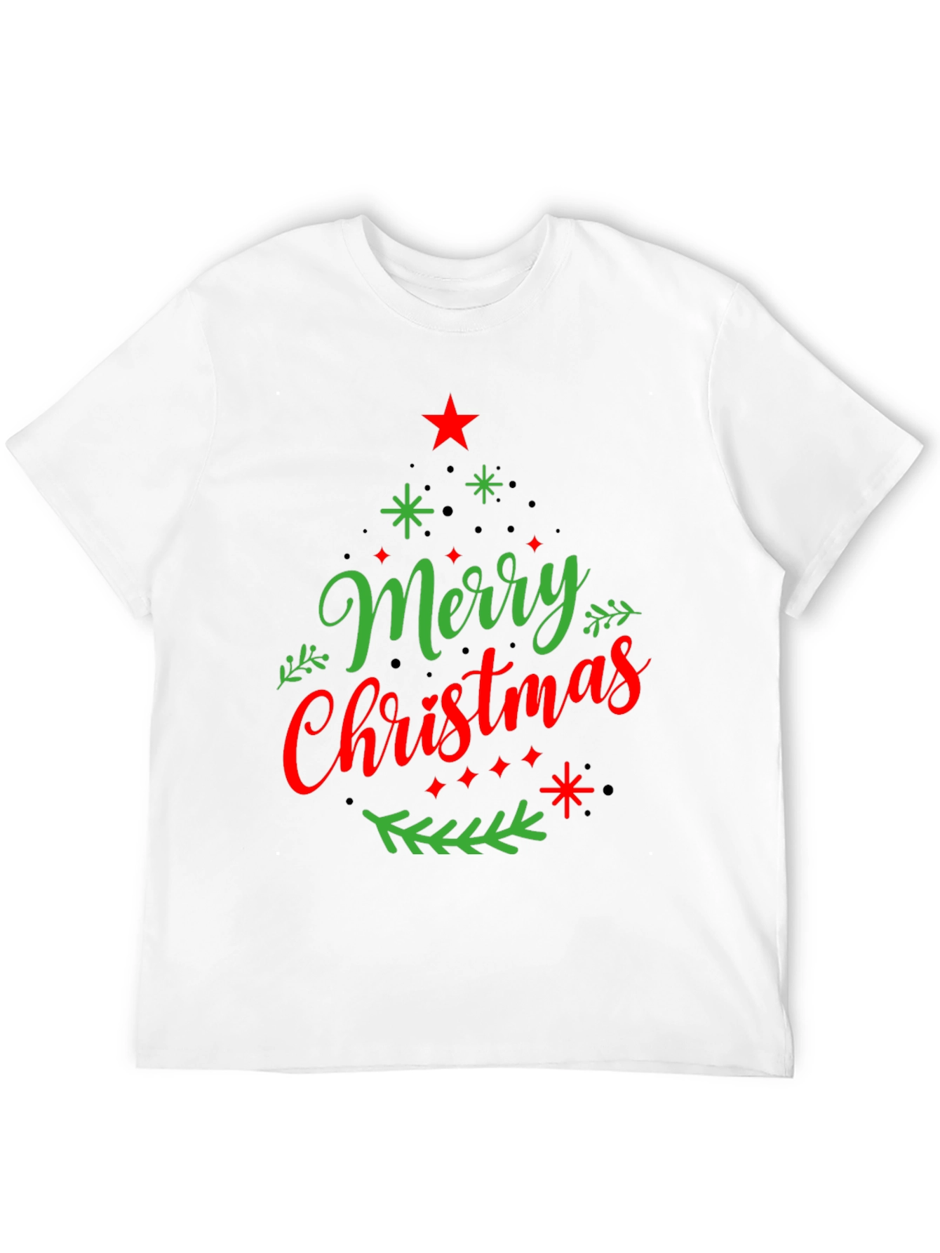 Merry Christmas Tree T-Shirt