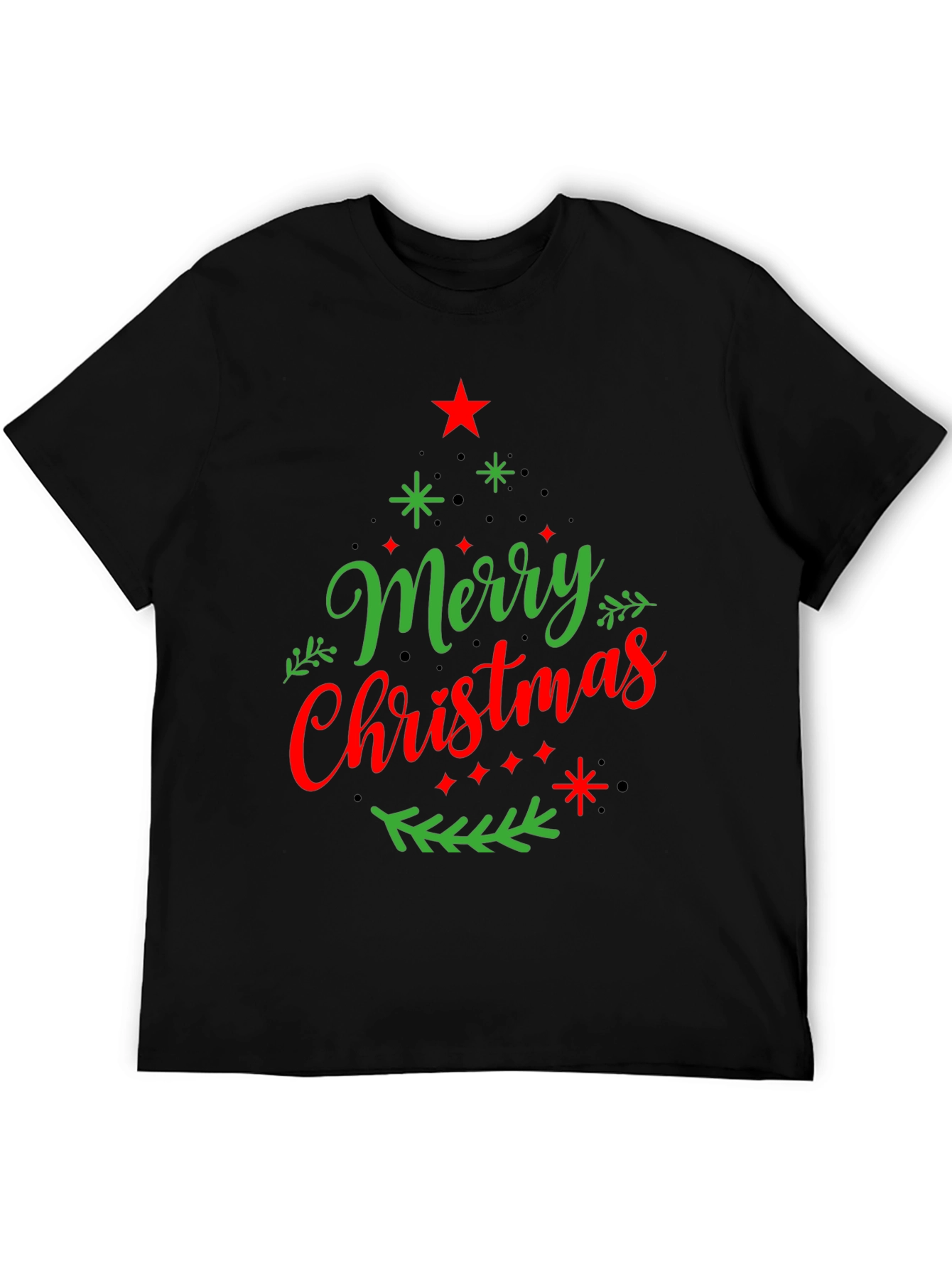 Merry Christmas Tree T-Shirt