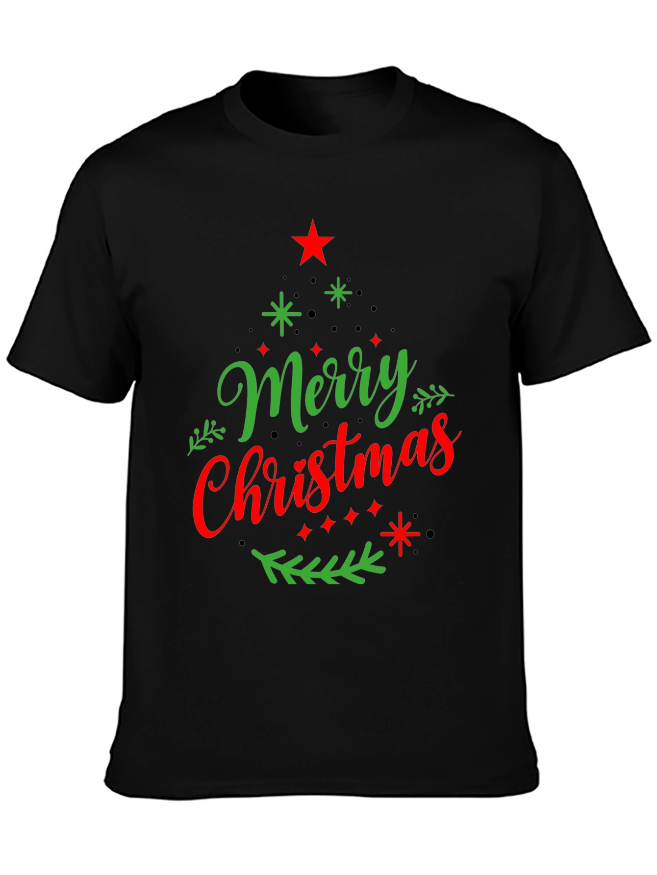 Merry Christmas Tree T-Shirt