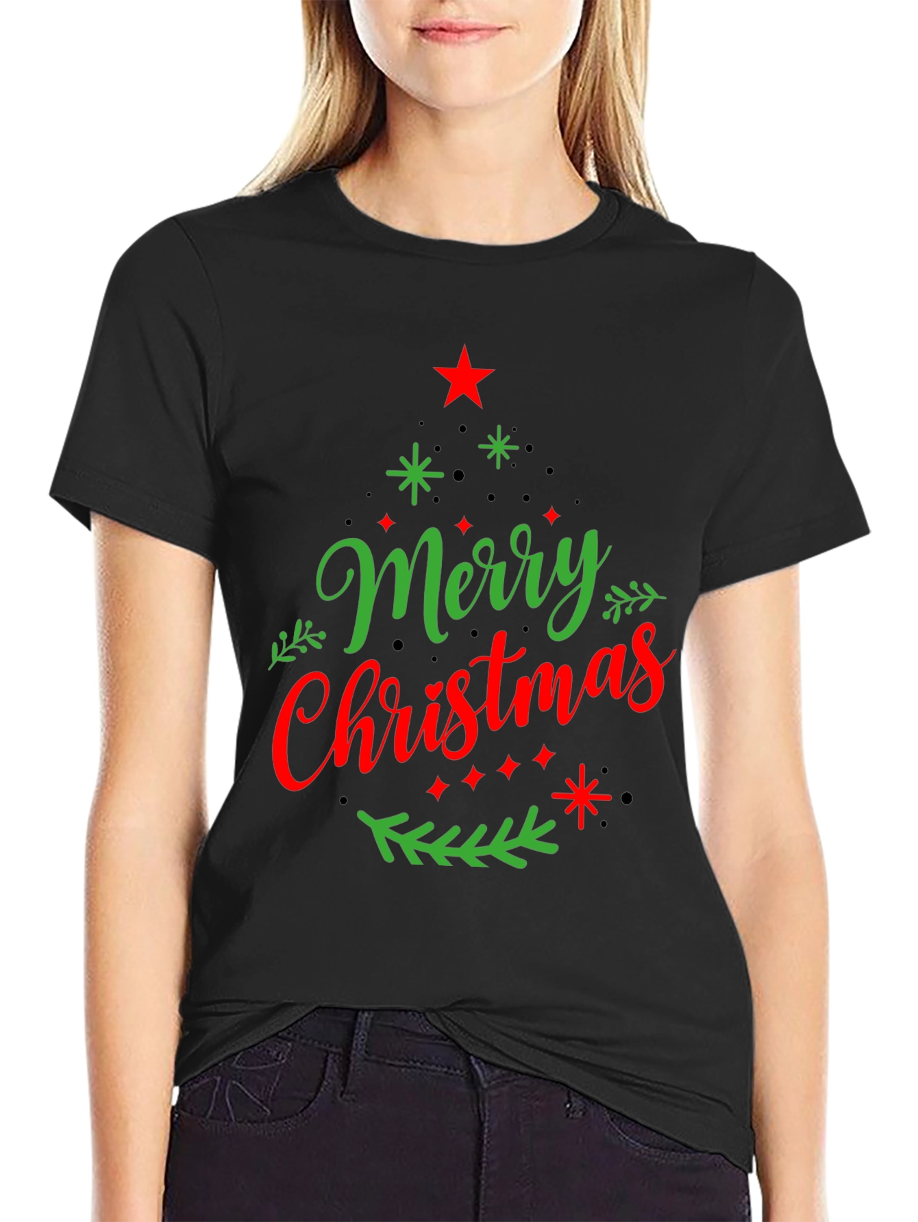 Merry Christmas Tree T-Shirt