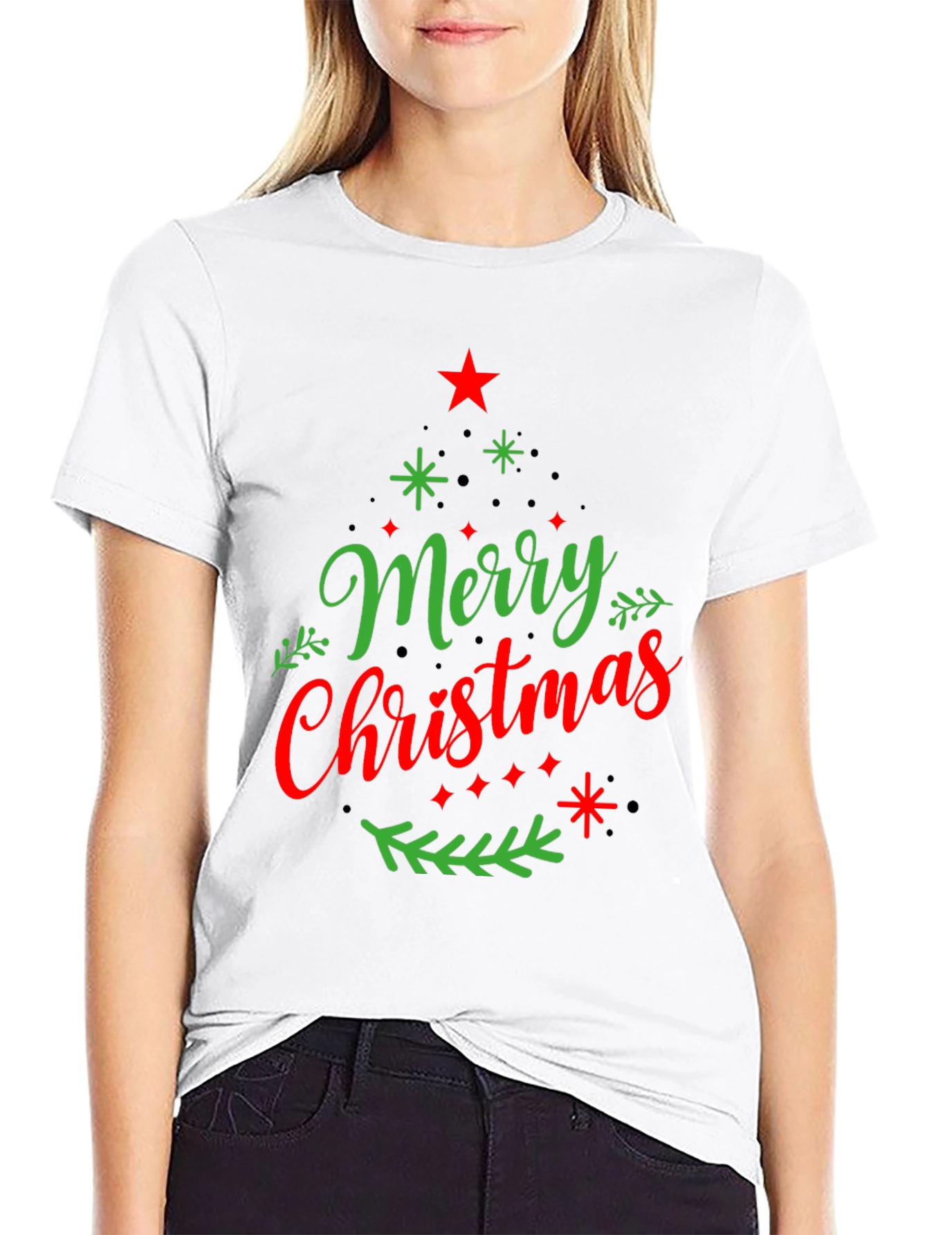 Merry Christmas Tree T-Shirt