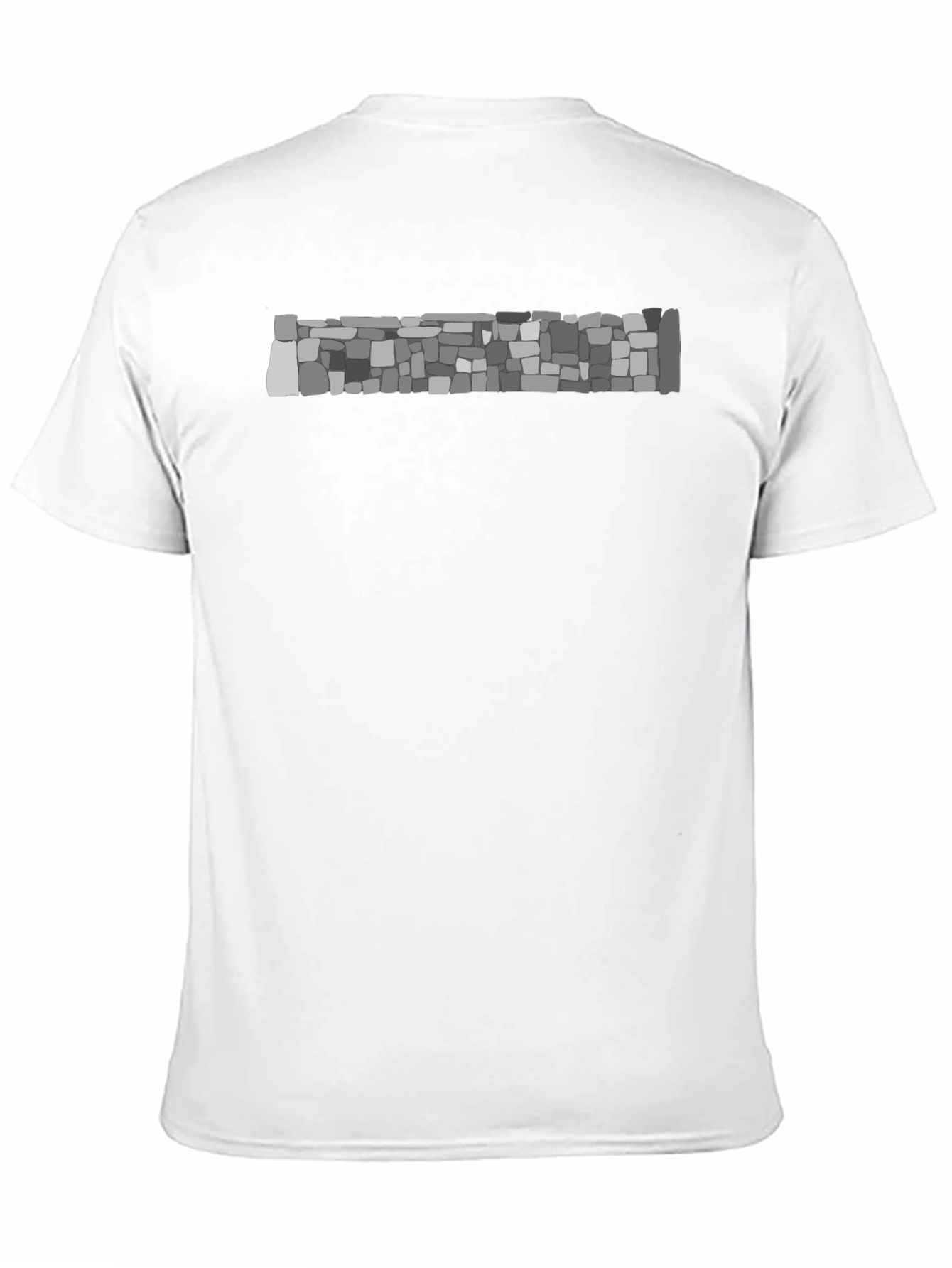 Abstract Stone Brick Graphic Tee