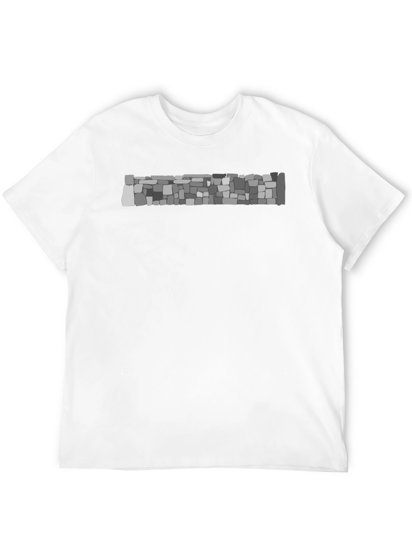Abstract Stone Brick Graphic Tee