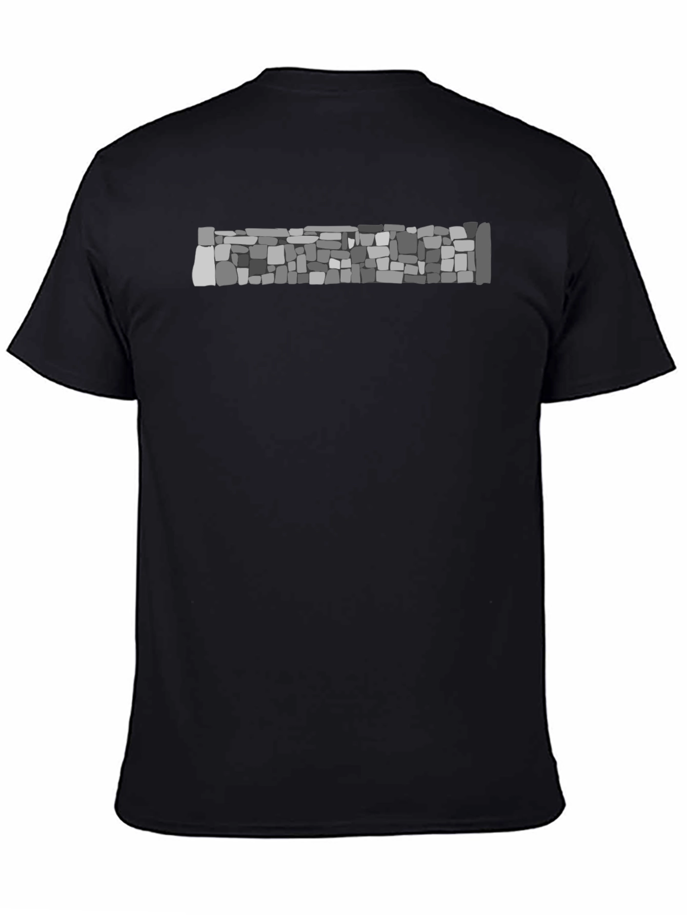 Abstract Stone Brick Graphic Tee