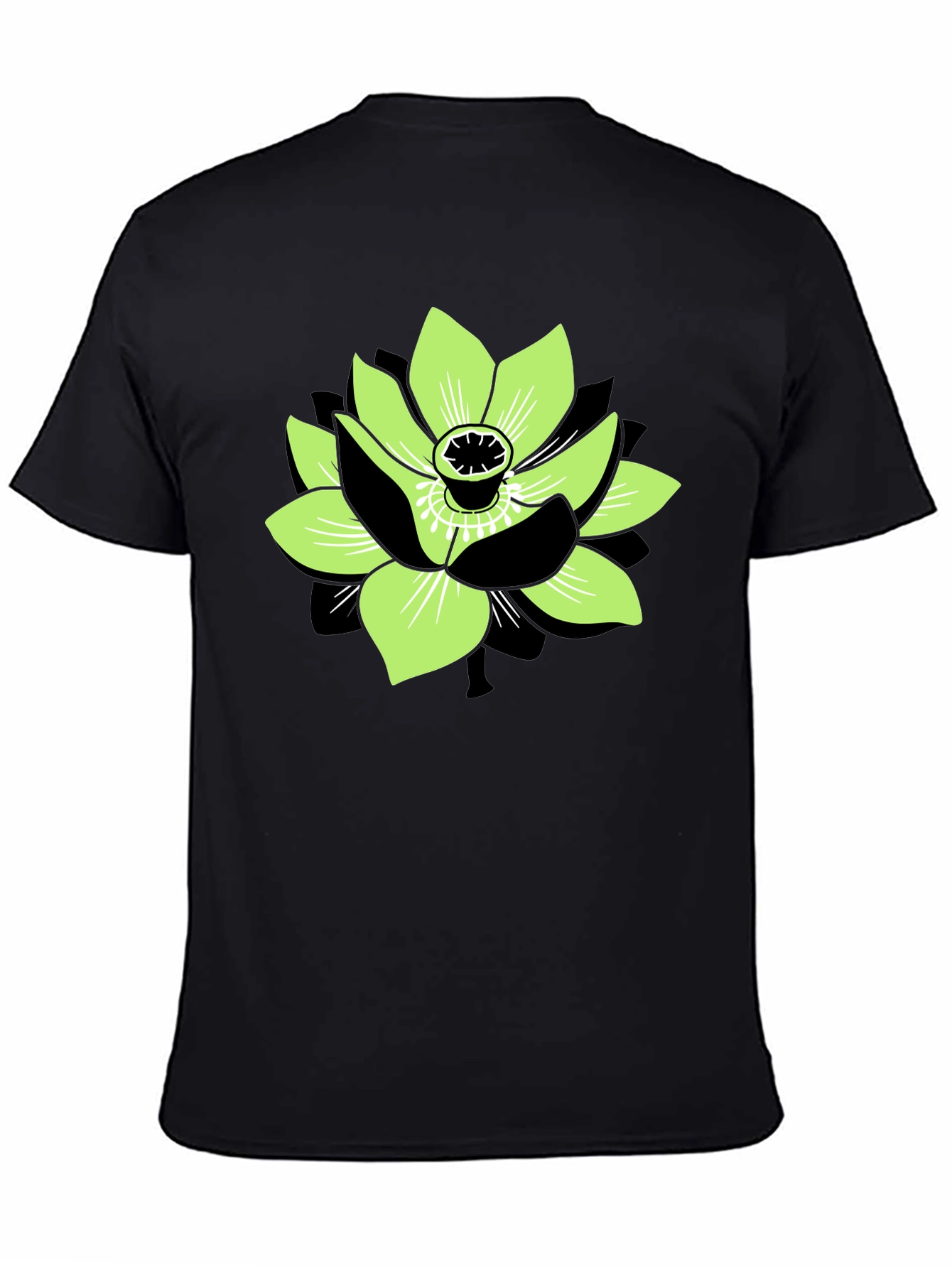 Floral Graphic Tee - Modern Botanical Design