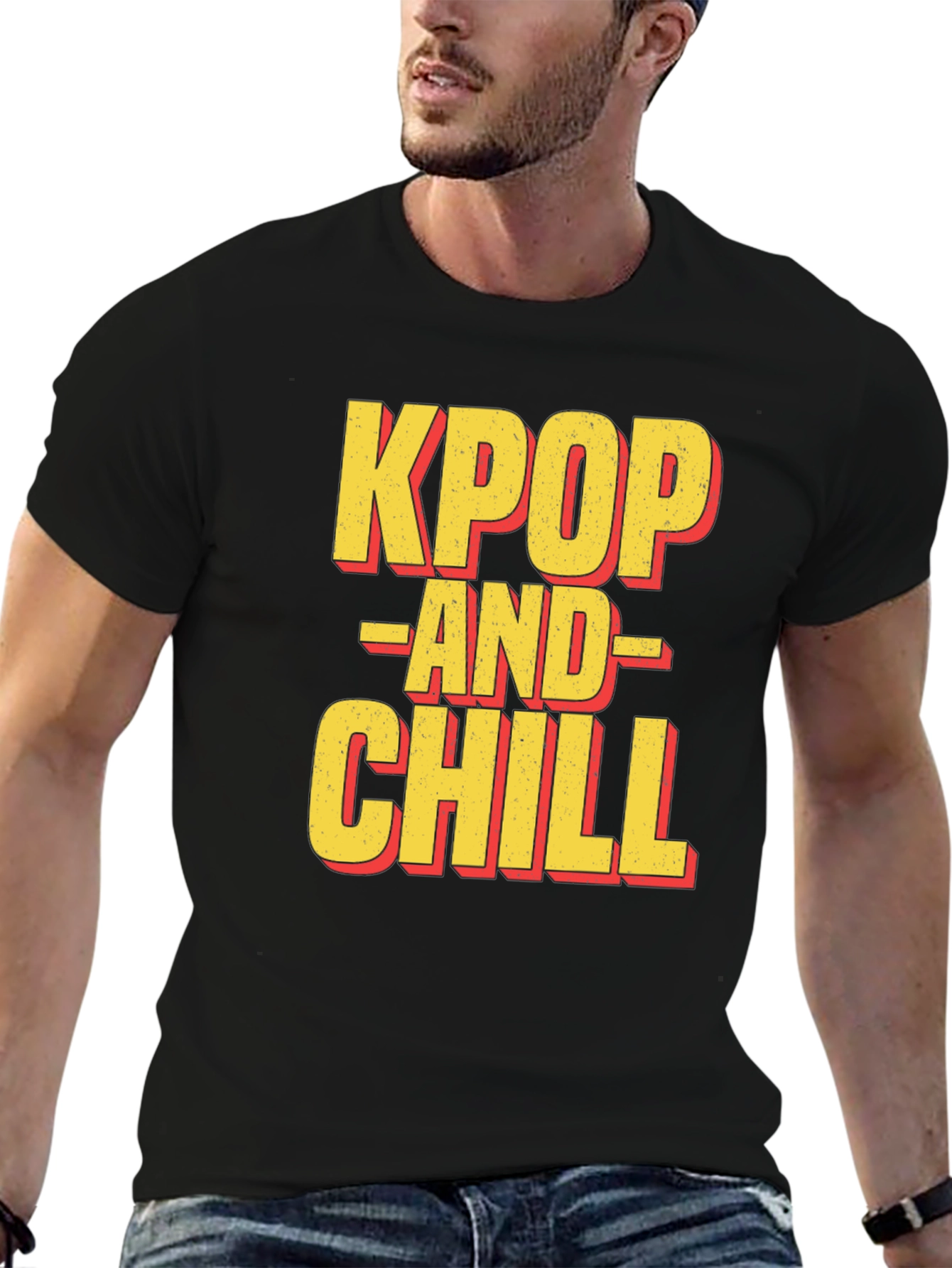 Kpop and Chill Graphic Tee