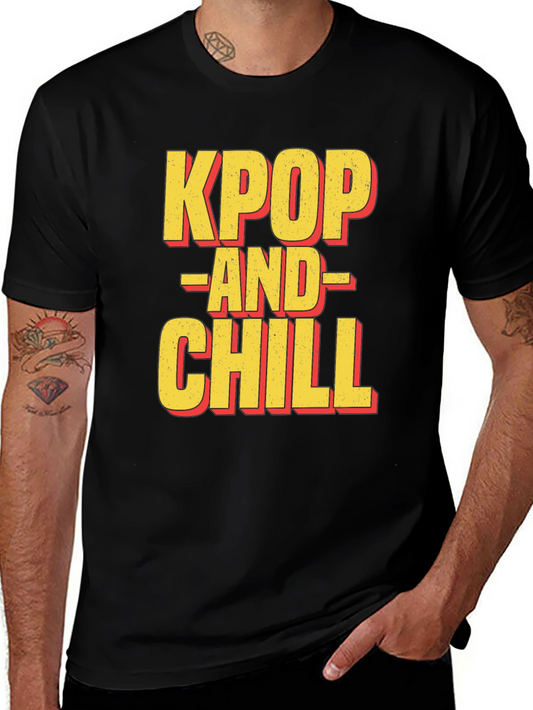 Kpop and Chill Graphic Tee