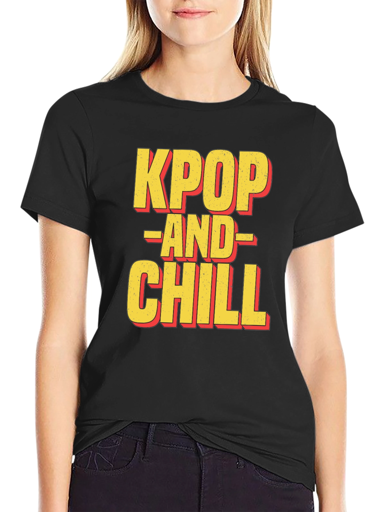 Kpop and Chill Graphic Tee