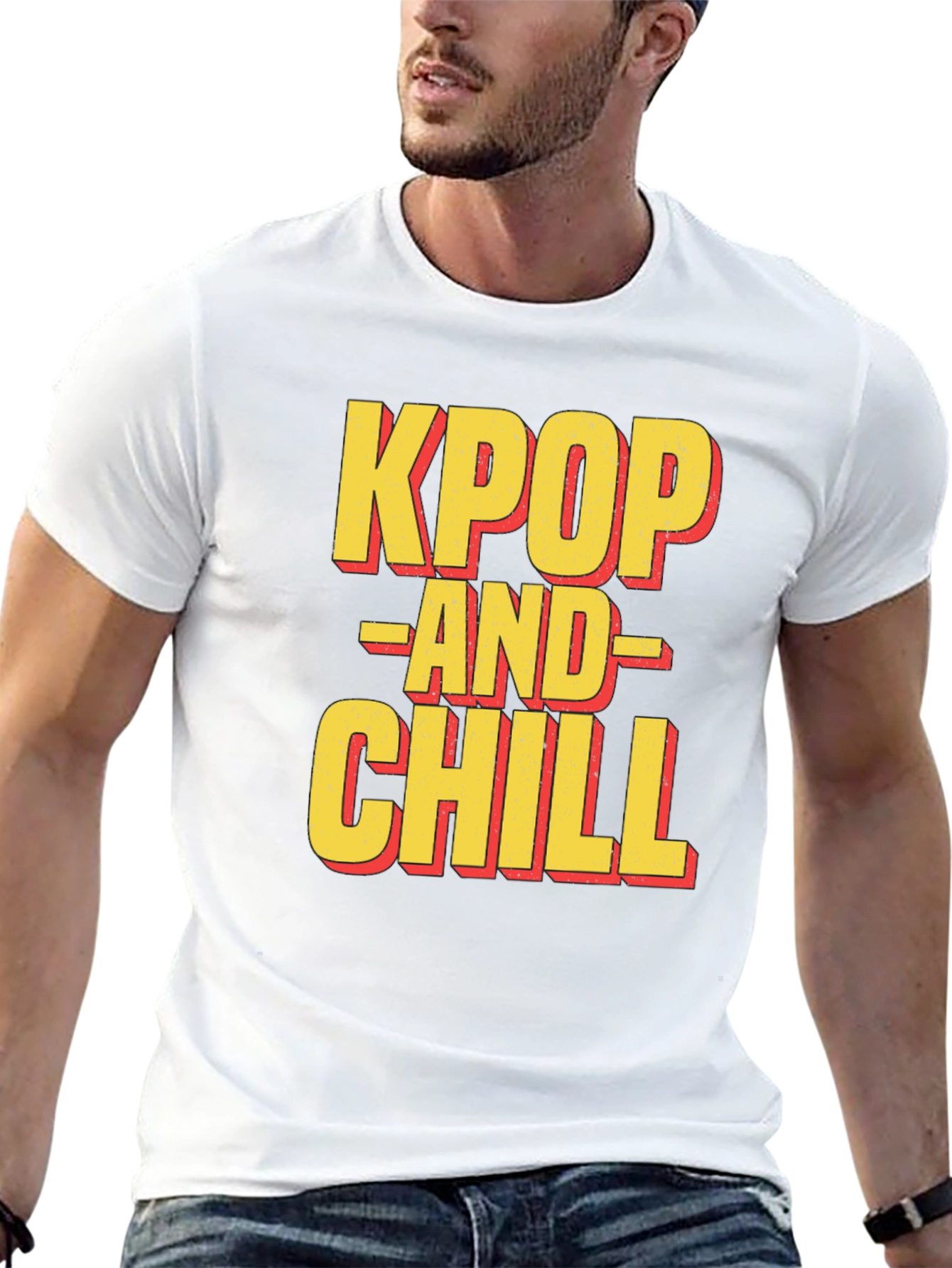 Kpop and Chill Graphic Tee