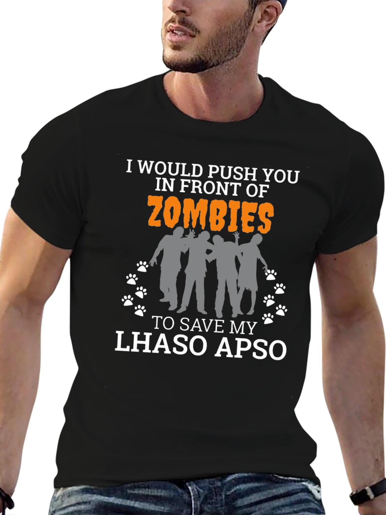 Zombie Lhasa Apso Tee