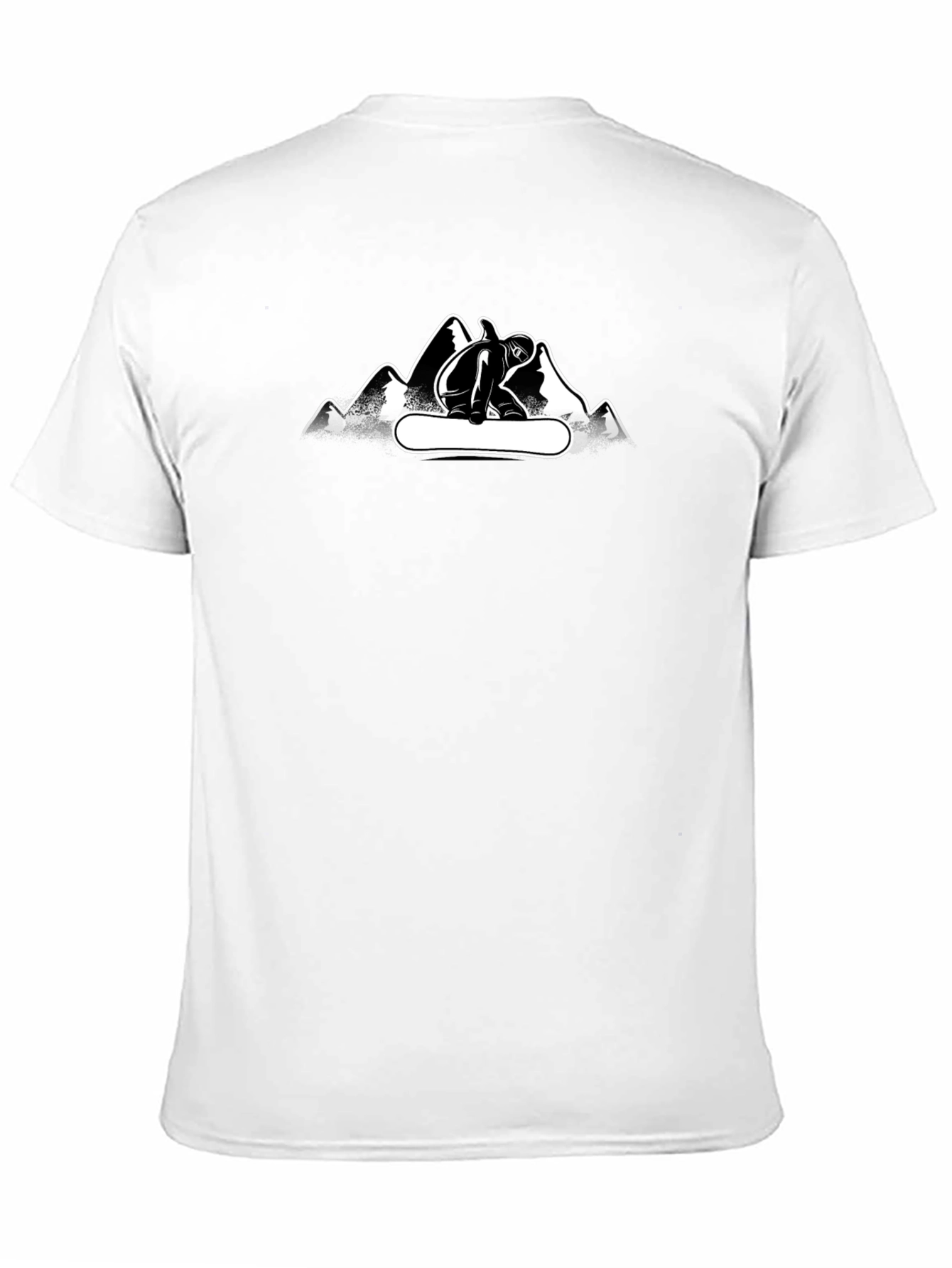 Mountain Snowboarder Graphic Tee