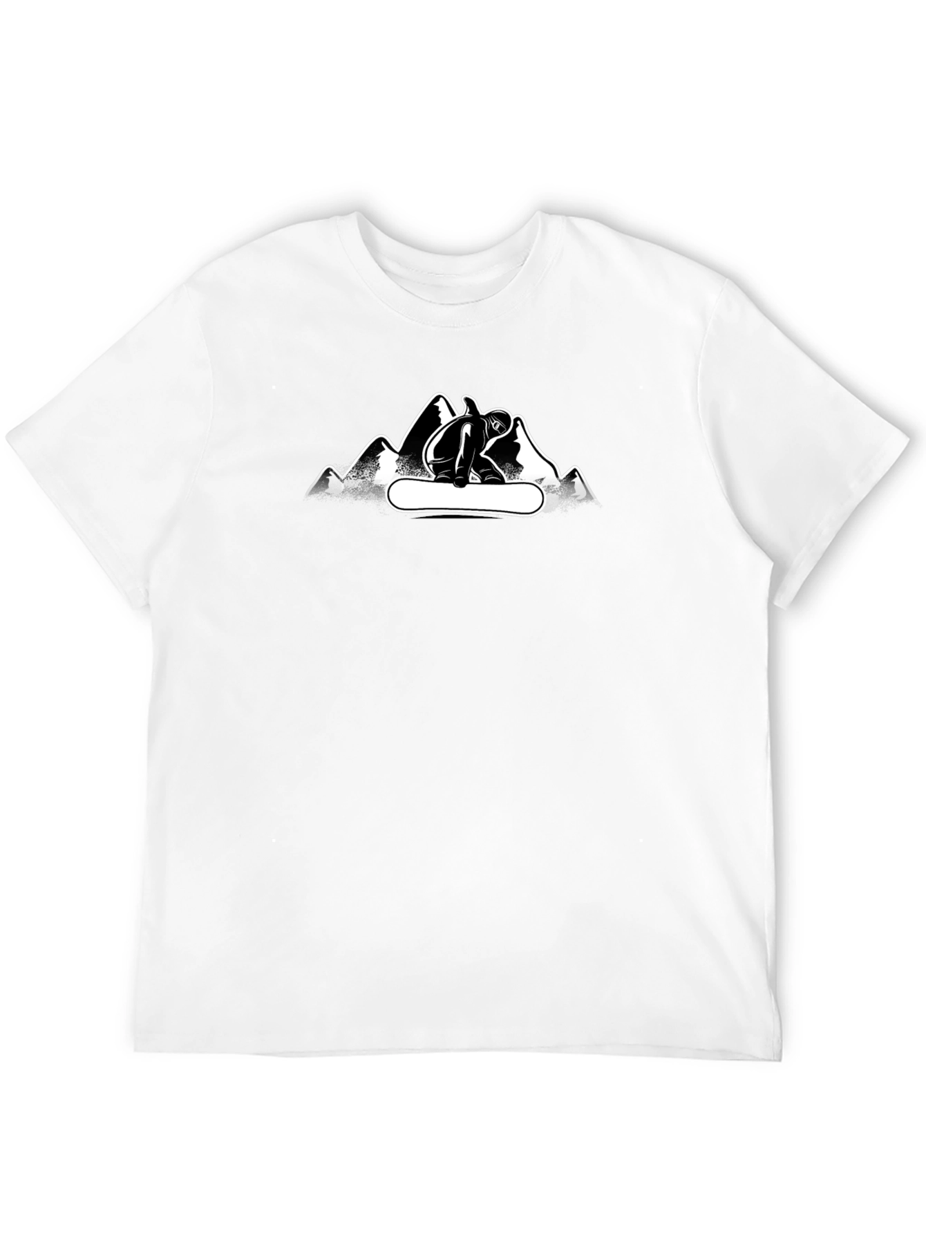 Mountain Snowboarder Graphic Tee