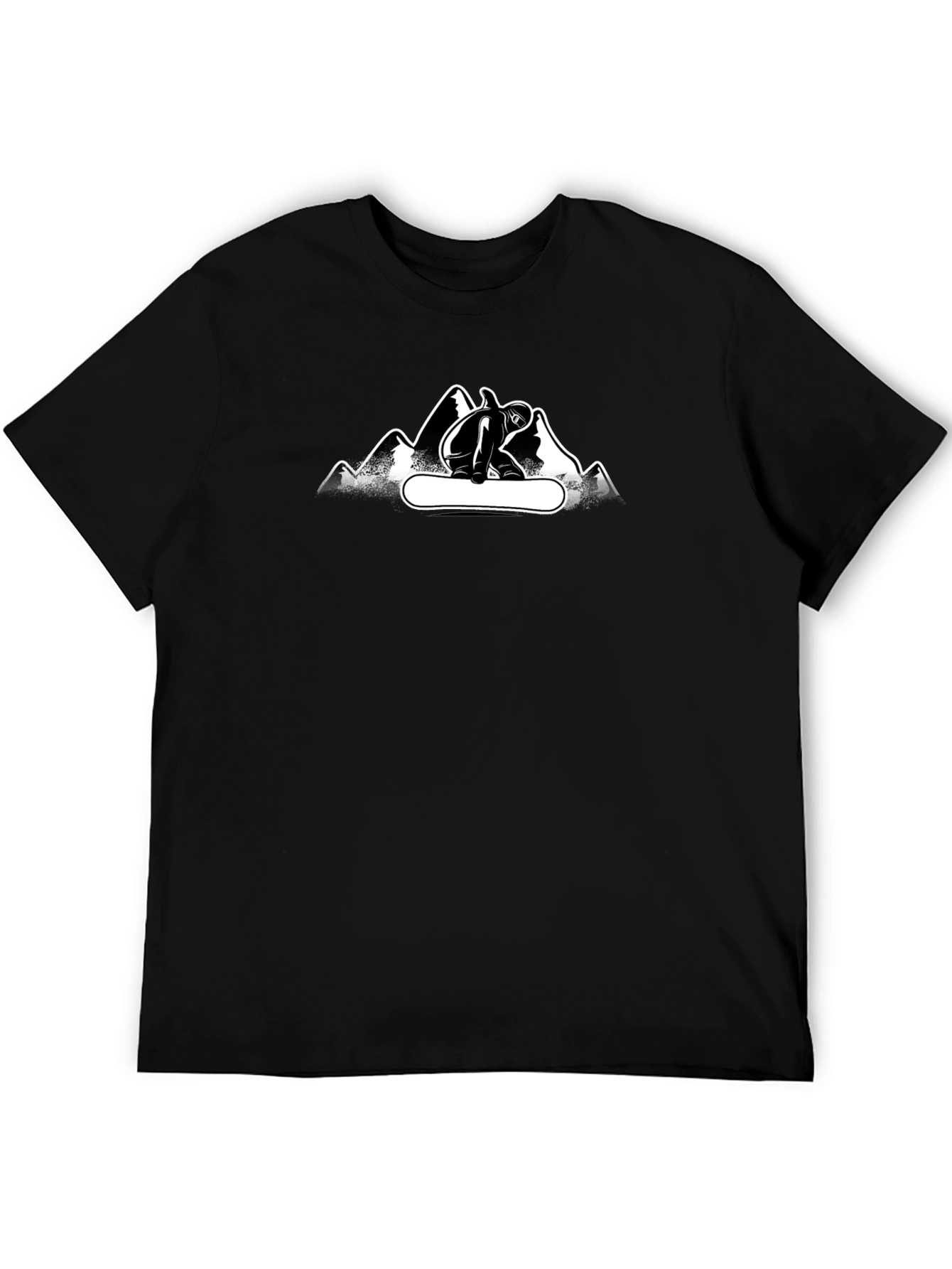 Mountain Snowboarder Graphic Tee