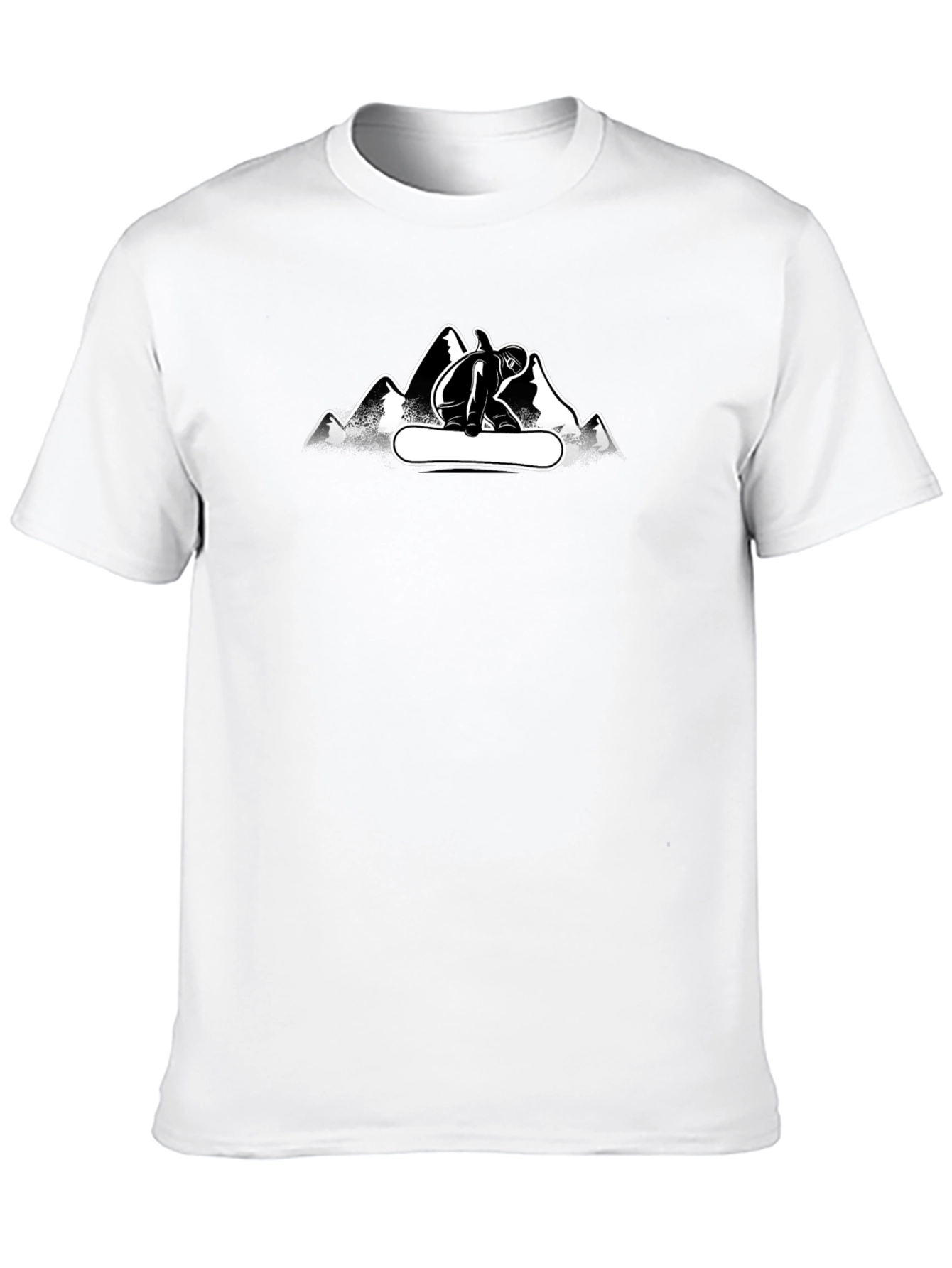 Mountain Snowboarder Graphic Tee