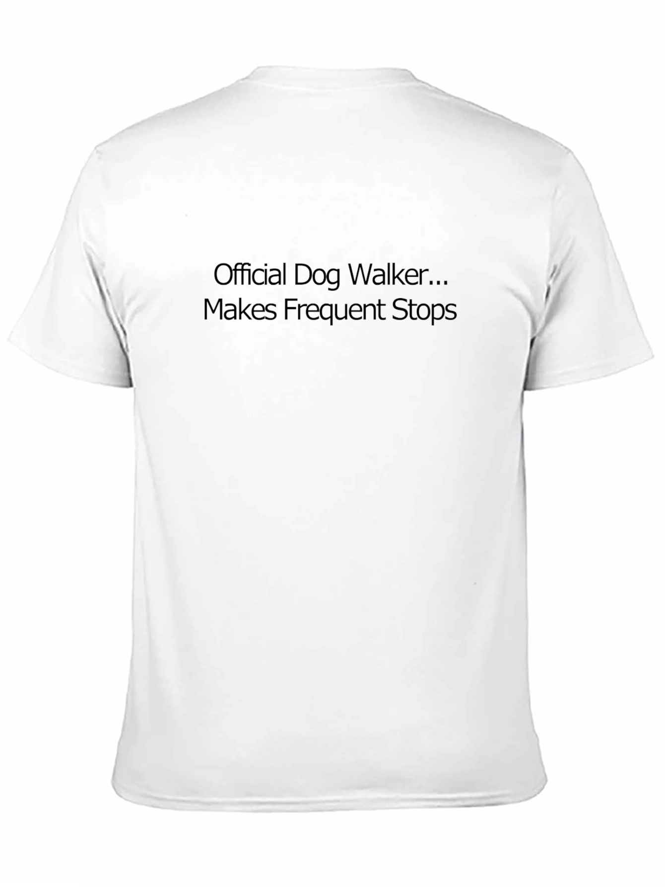 Official Dog Walker T-Shirt - Frequent Stops