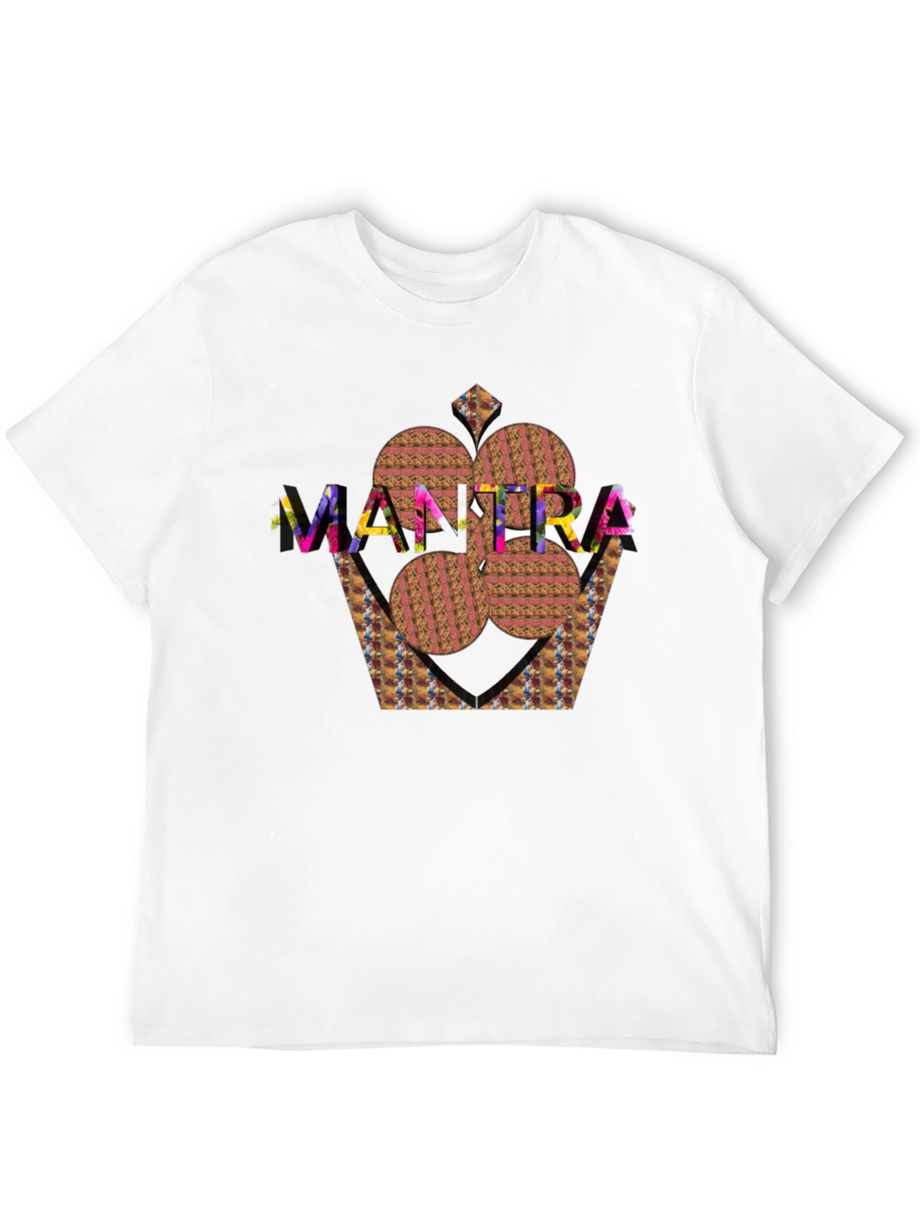 Mantra Graphic Black T-Shirt Stylish Design